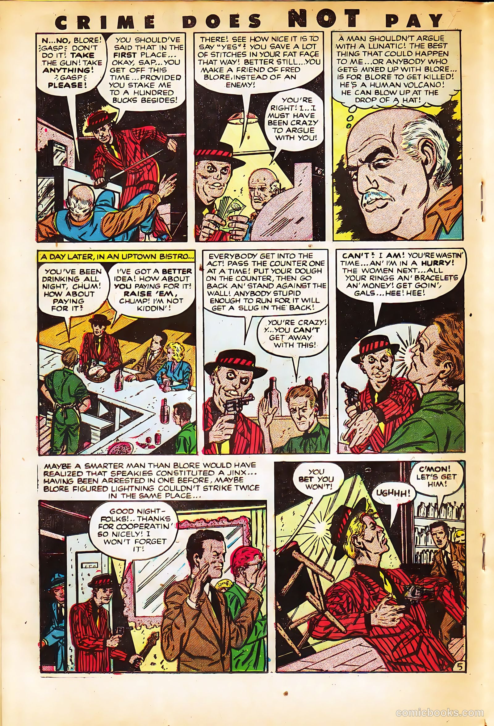 Crime Does Not Pay #126 (1953) — page 18 of 36