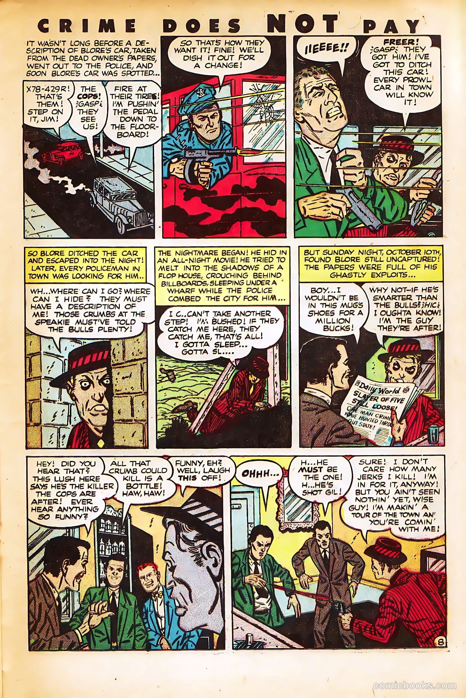Crime Does Not Pay #126 (1953) — page 21 of 36