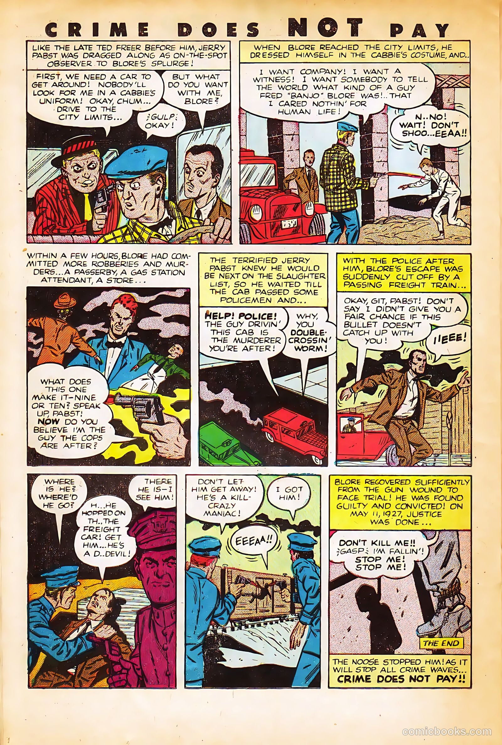 Crime Does Not Pay #126 (1953) — page 22 of 36