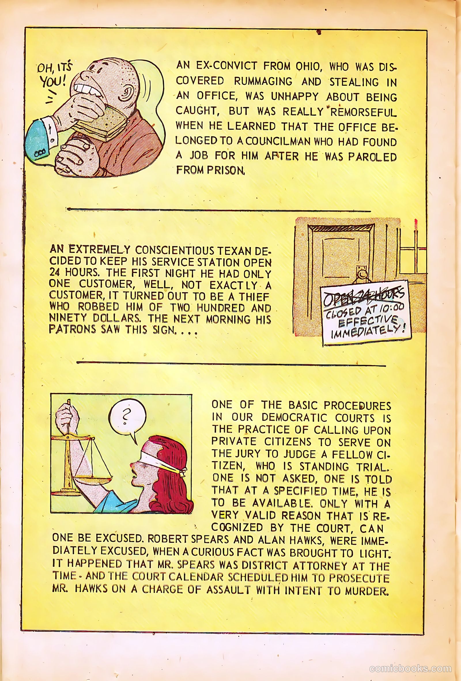 Crime Does Not Pay #126 (1953) — page 24 of 36