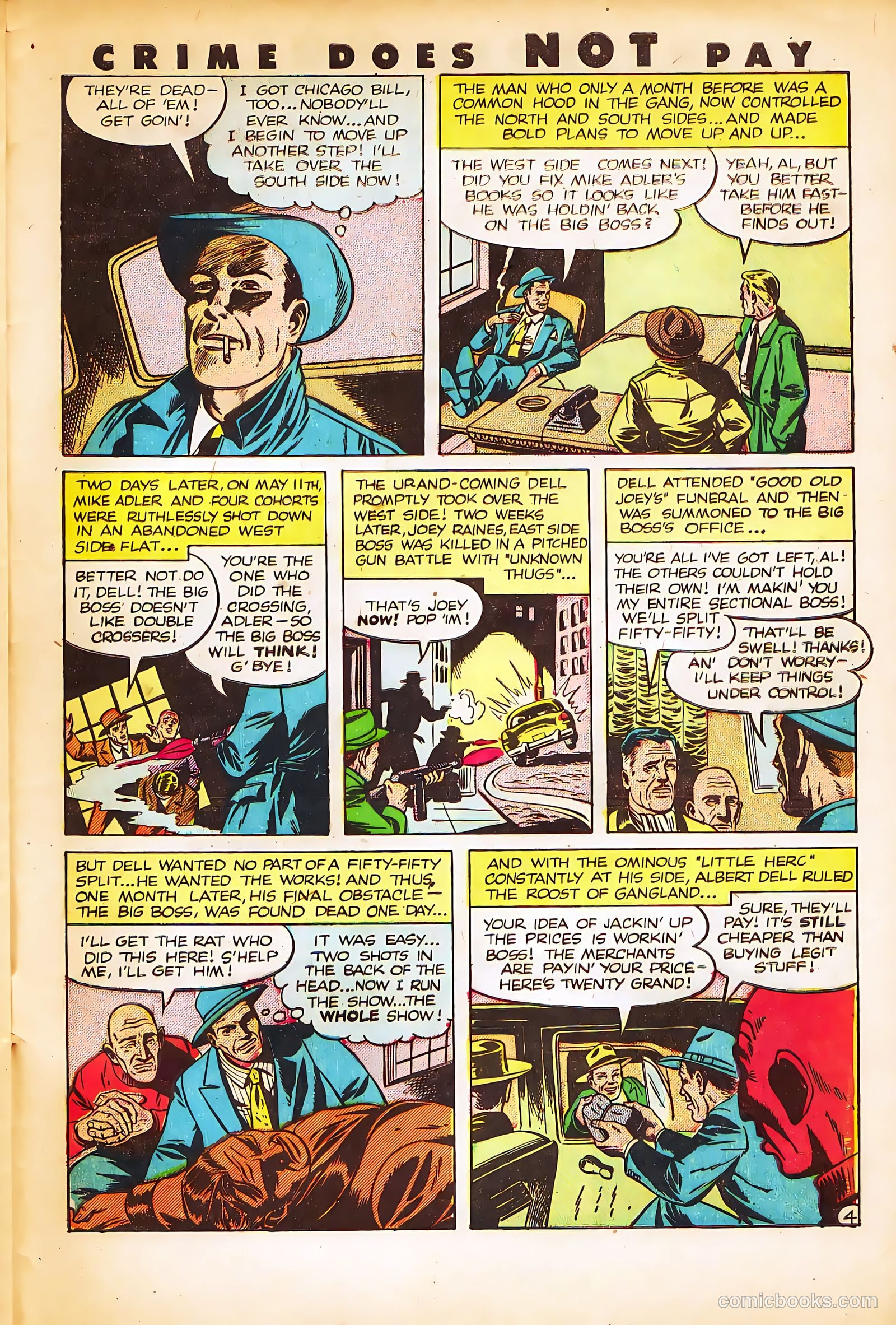 Crime Does Not Pay #126 (1953) — page 29 of 36