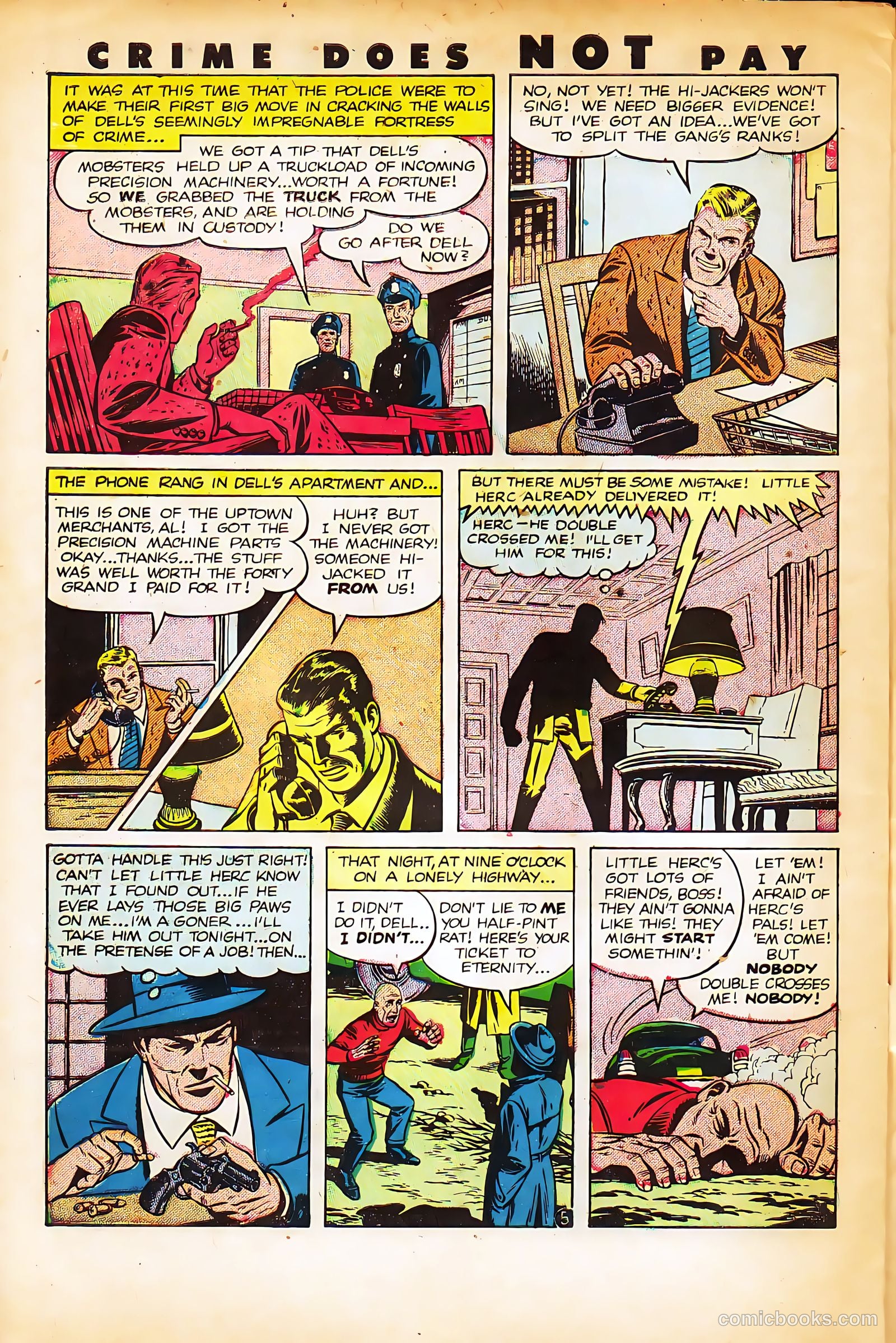 Crime Does Not Pay #126 (1953) — page 30 of 36