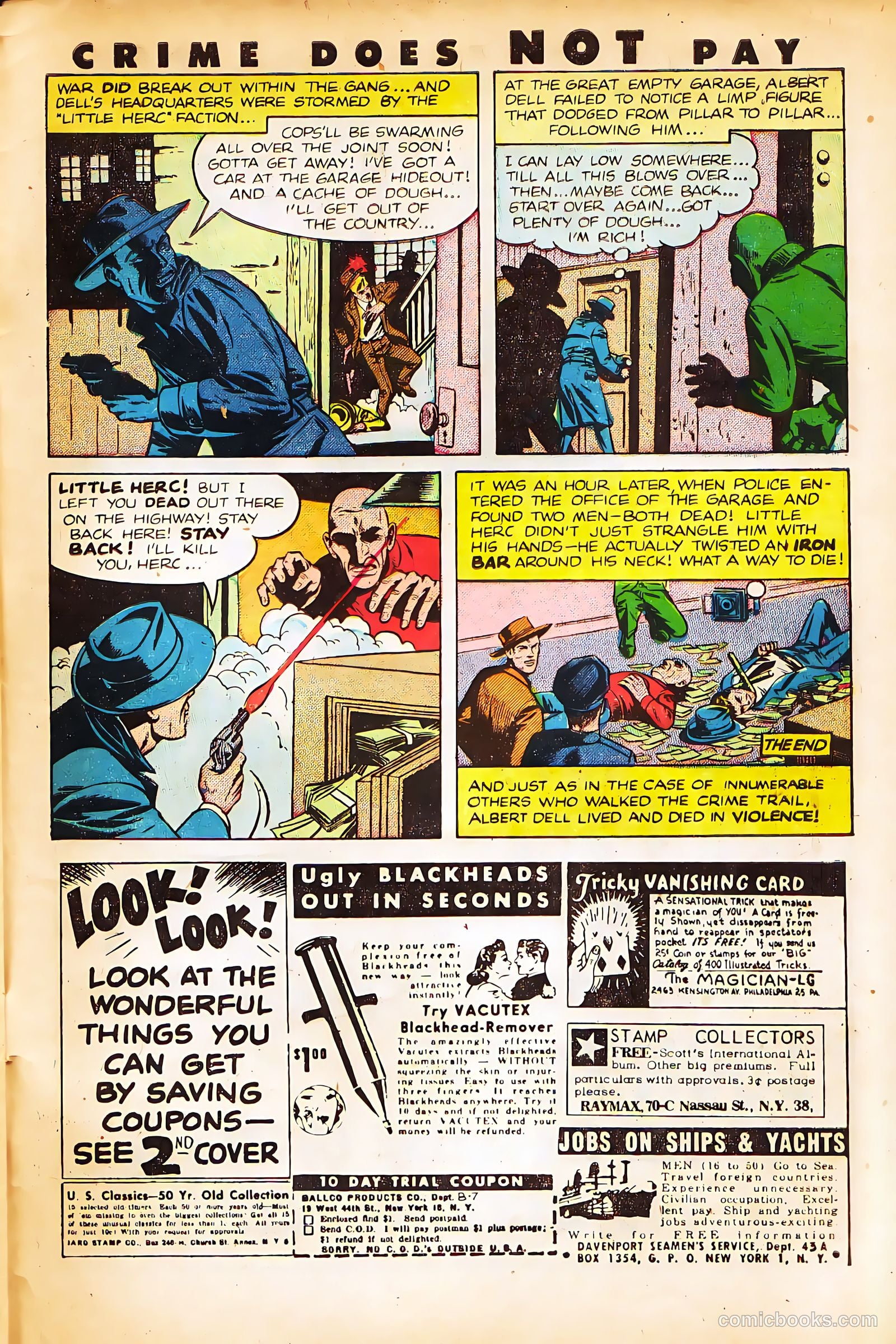 Crime Does Not Pay #126 (1953) — page 31 of 36
