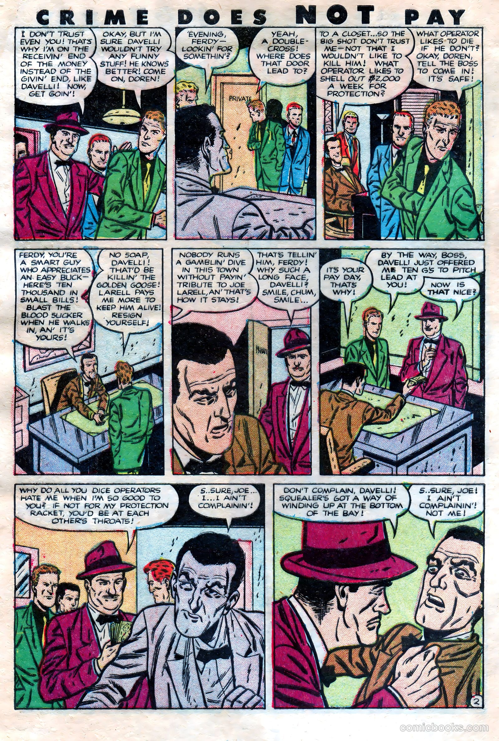 Crime Does Not Pay #127 (1953) — page 4 of 36