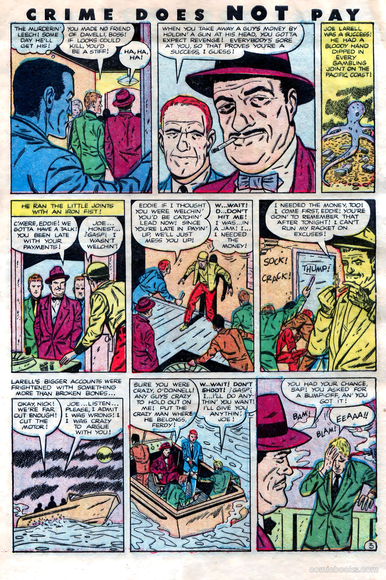 Crime Does Not Pay #127 (1953) — page 5 of 36
