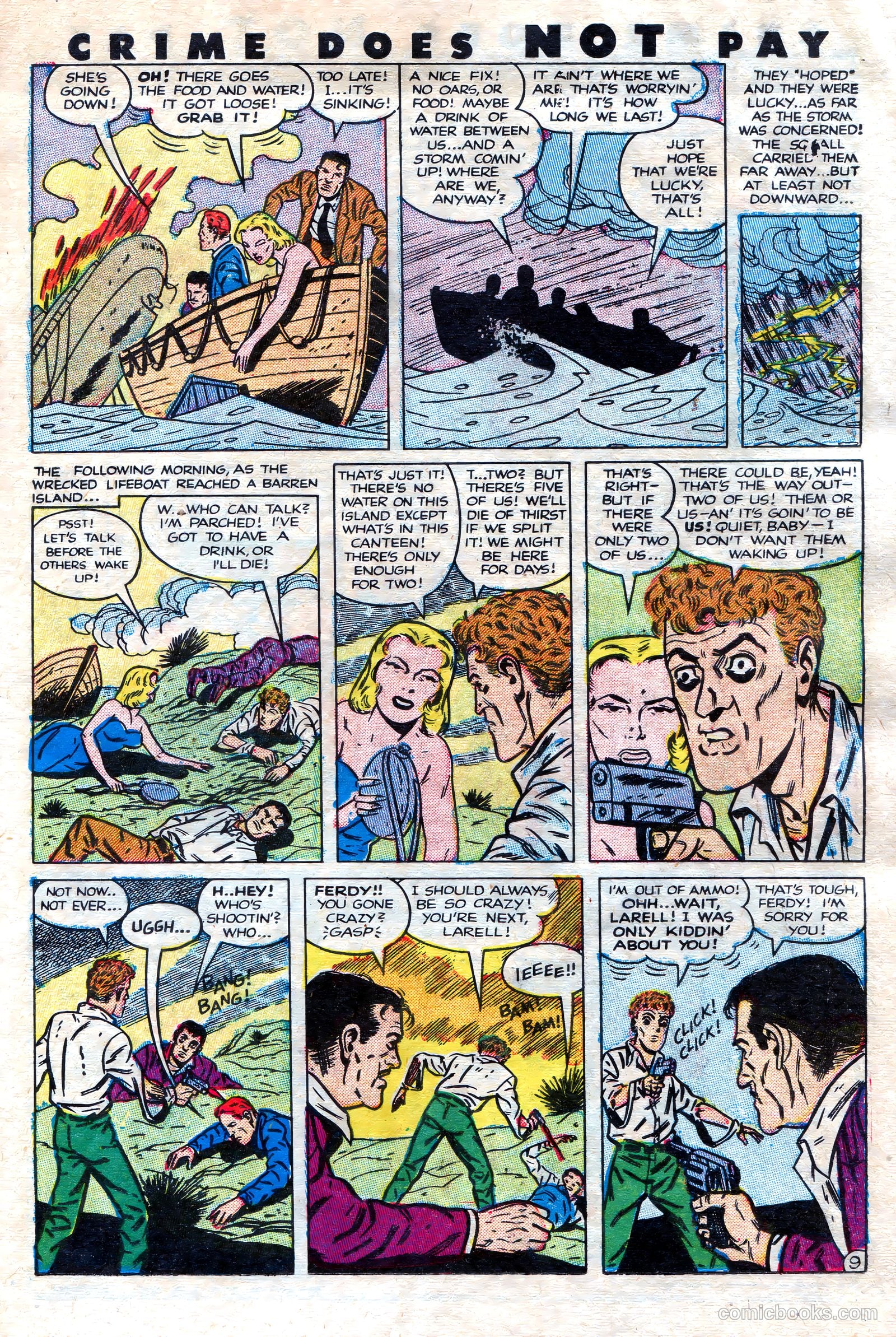 Crime Does Not Pay #127 (1953) — page 11 of 36