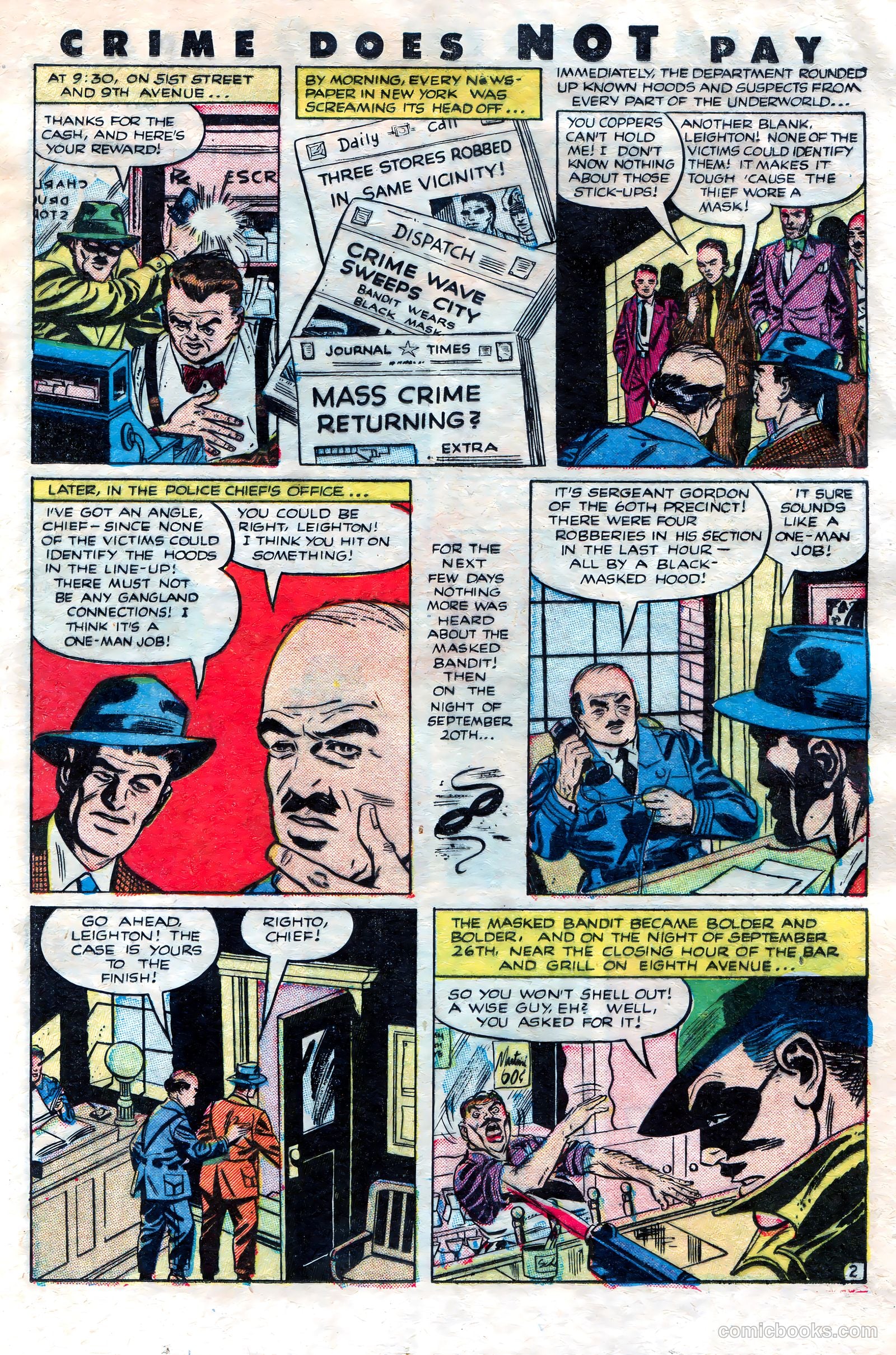 Crime Does Not Pay #127 (1953) — page 17 of 36