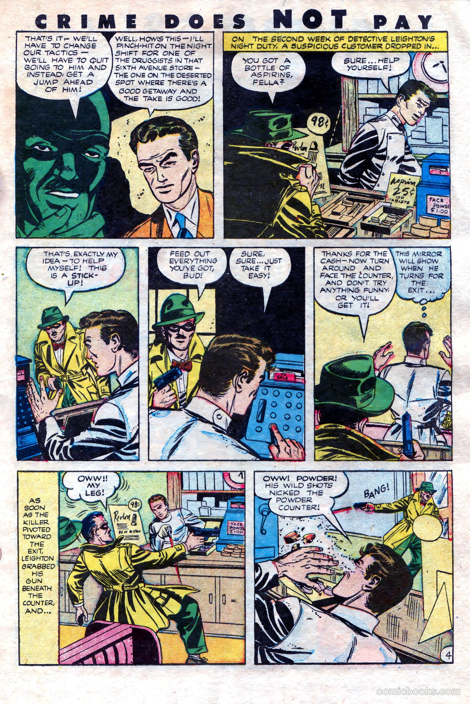 Crime Does Not Pay #127 (1953) — page 19 of 36