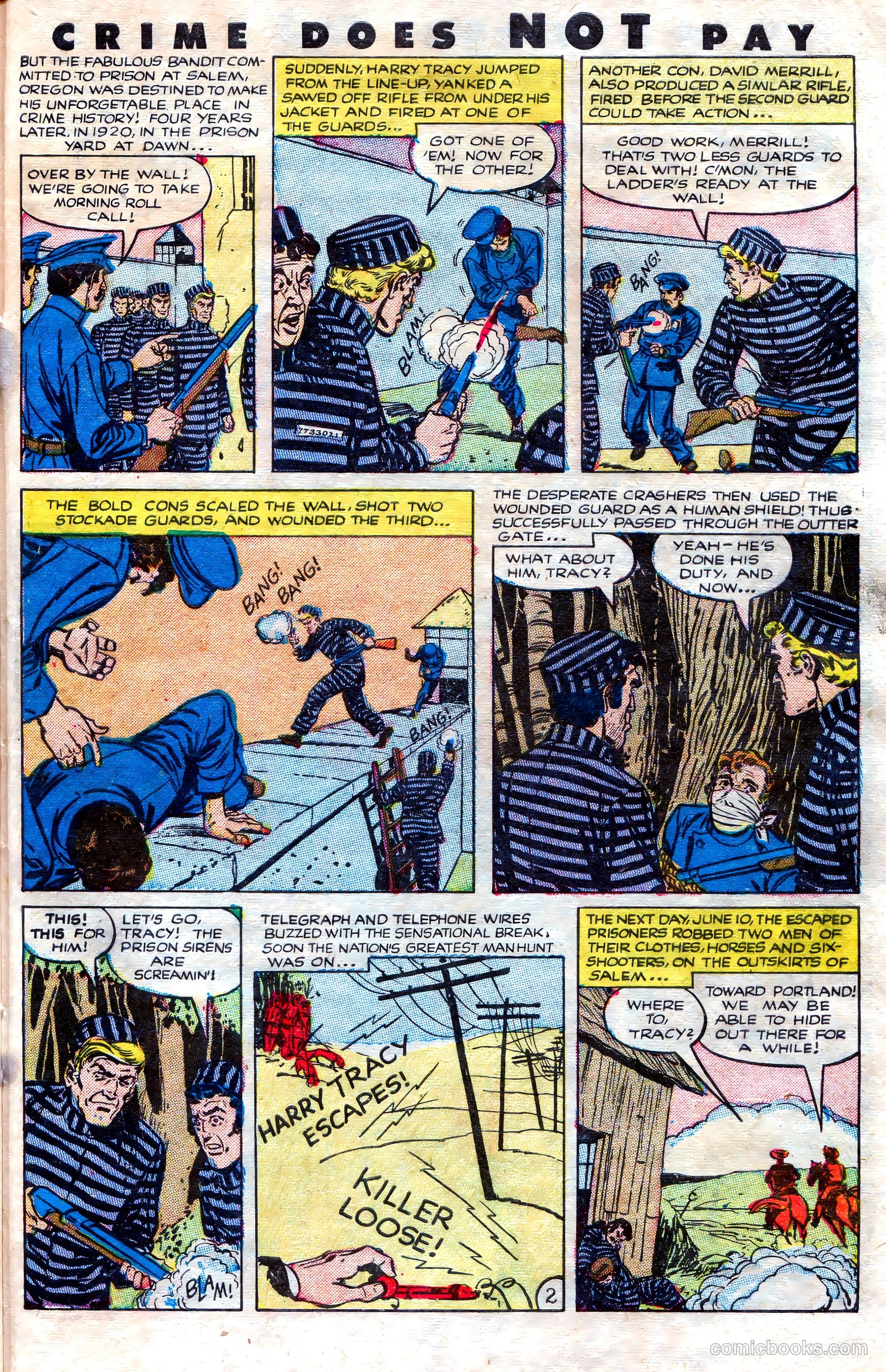 Crime Does Not Pay #127 (1953) — page 27 of 36