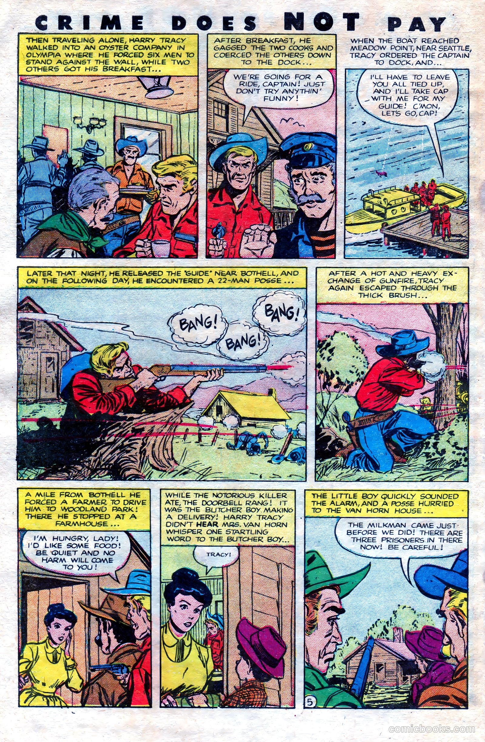 Crime Does Not Pay #127 (1953) — page 30 of 36