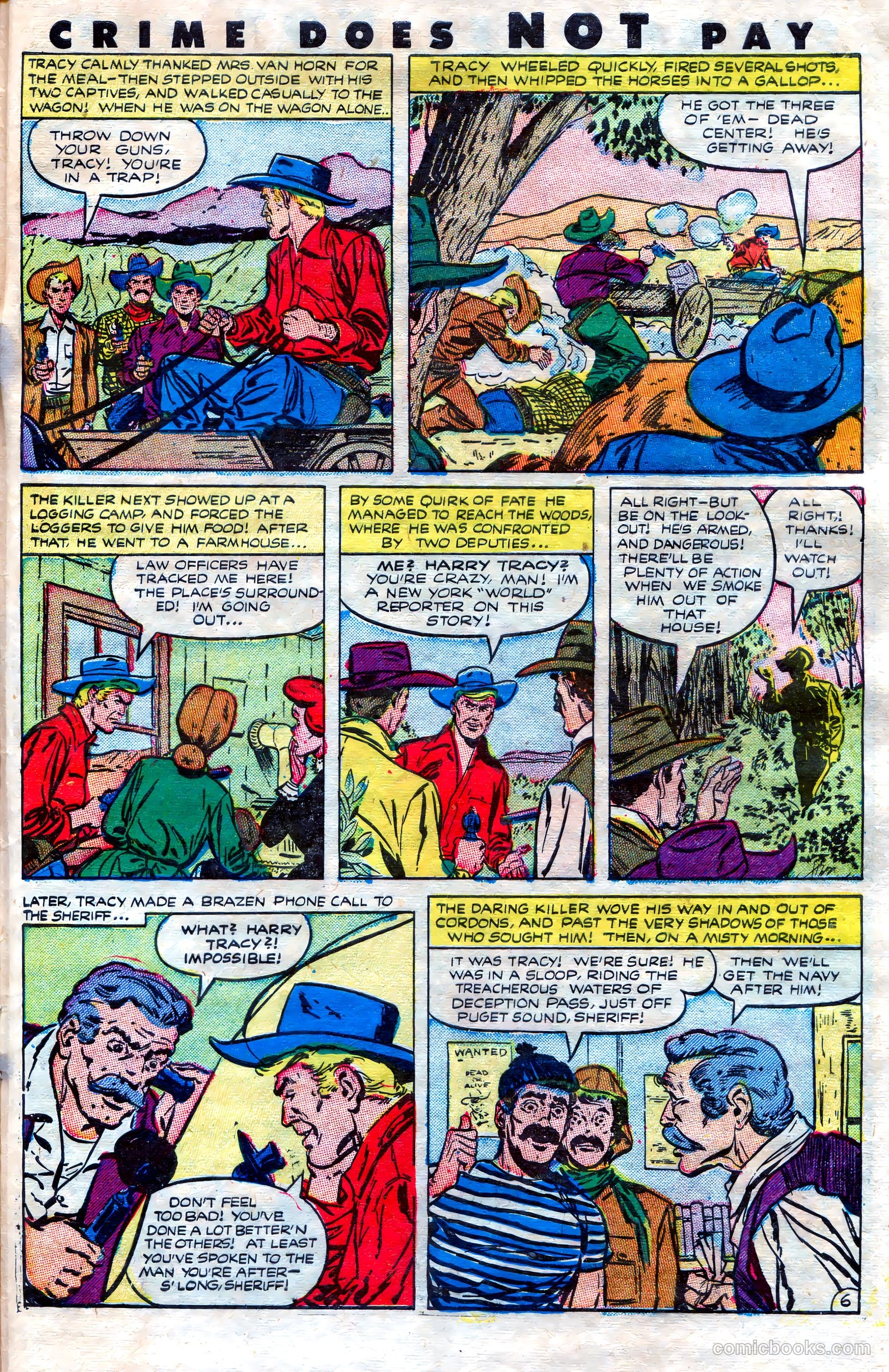 Crime Does Not Pay #127 (1953) — page 31 of 36