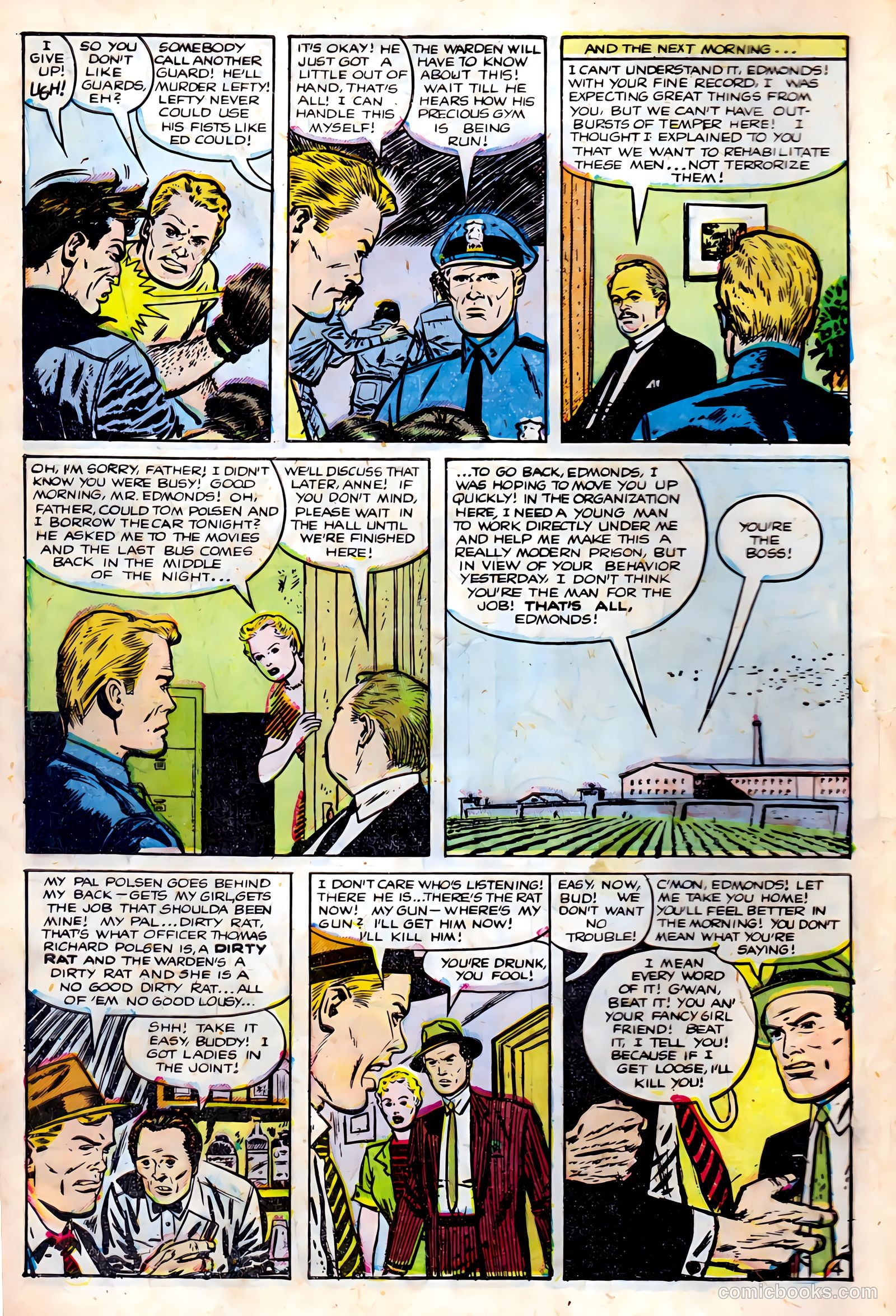 Crime Does Not Pay #130 (1953) — page 4 of 36