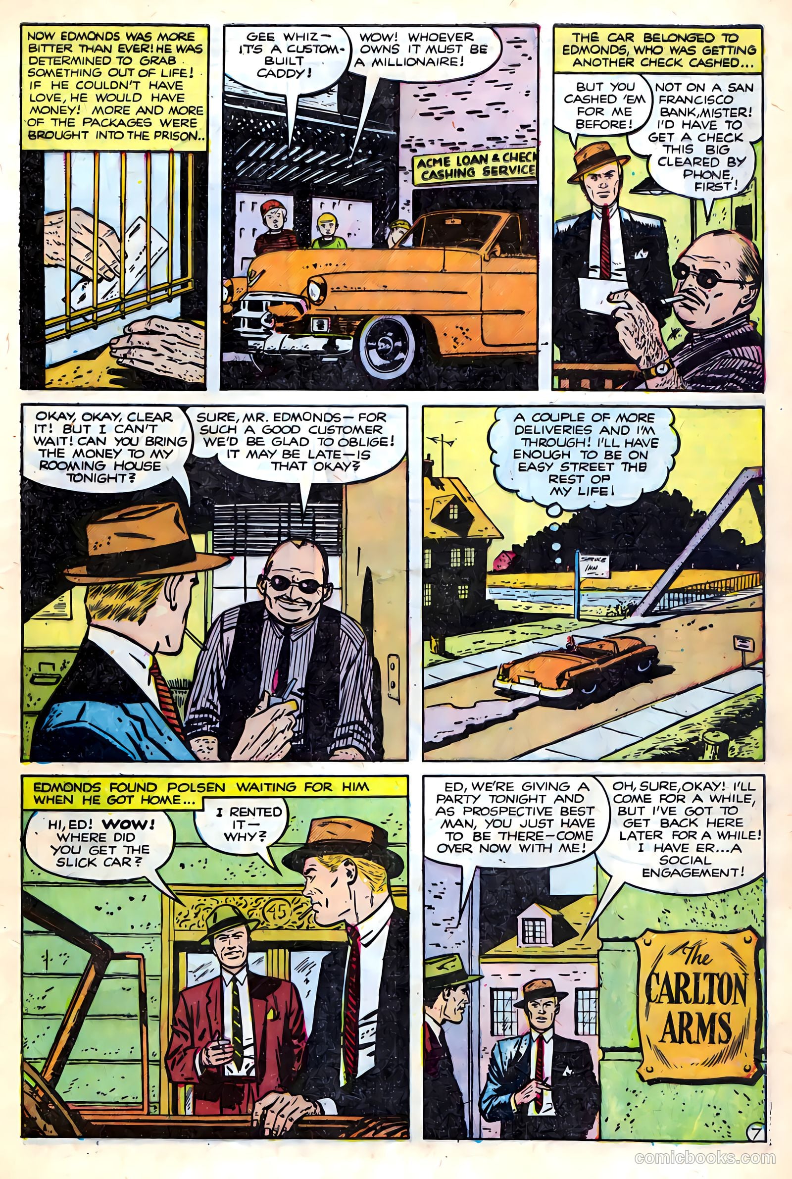 Crime Does Not Pay #130 (1953) — page 9 of 36