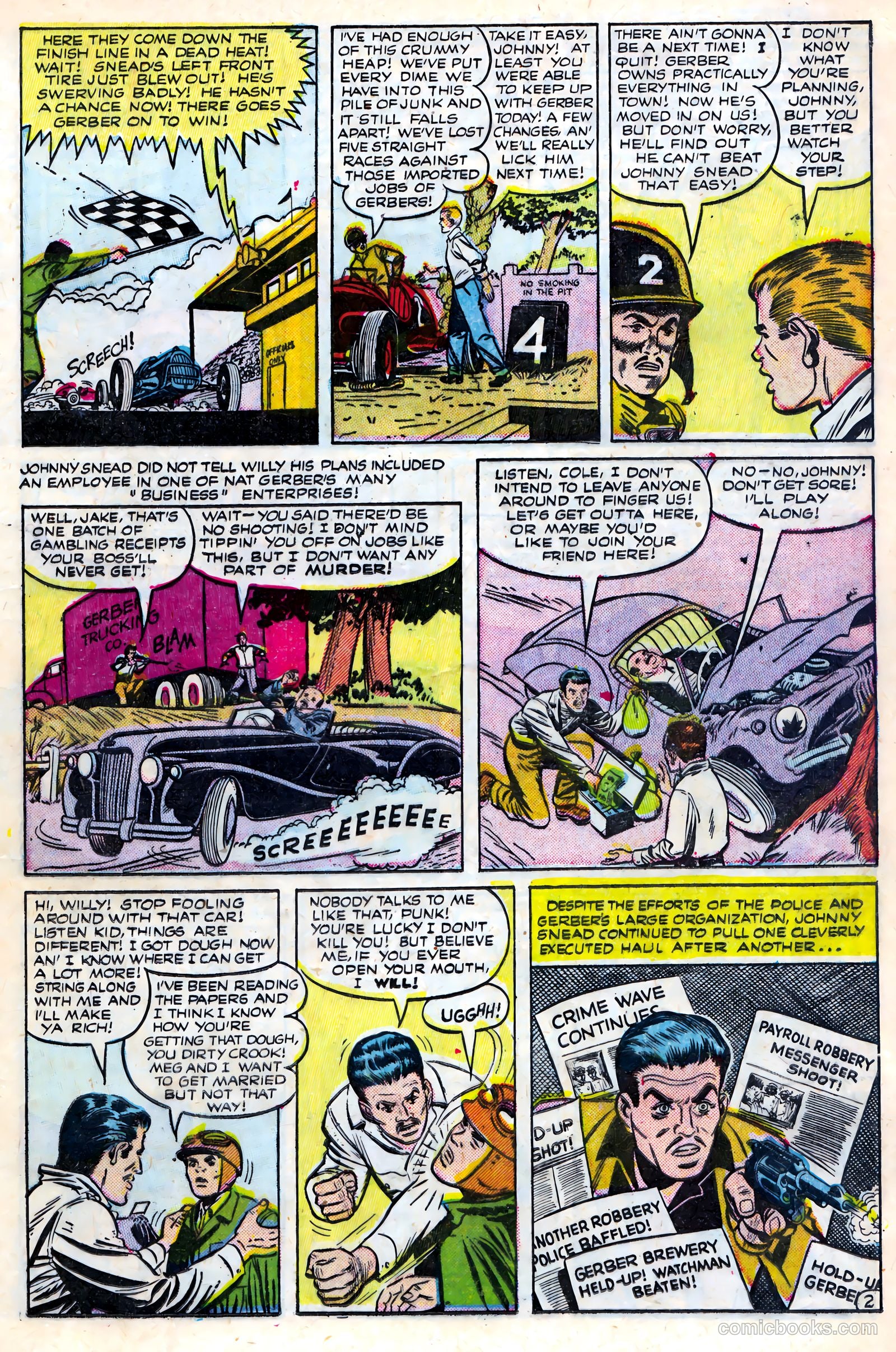 Crime Does Not Pay #130 (1953) — page 17 of 36