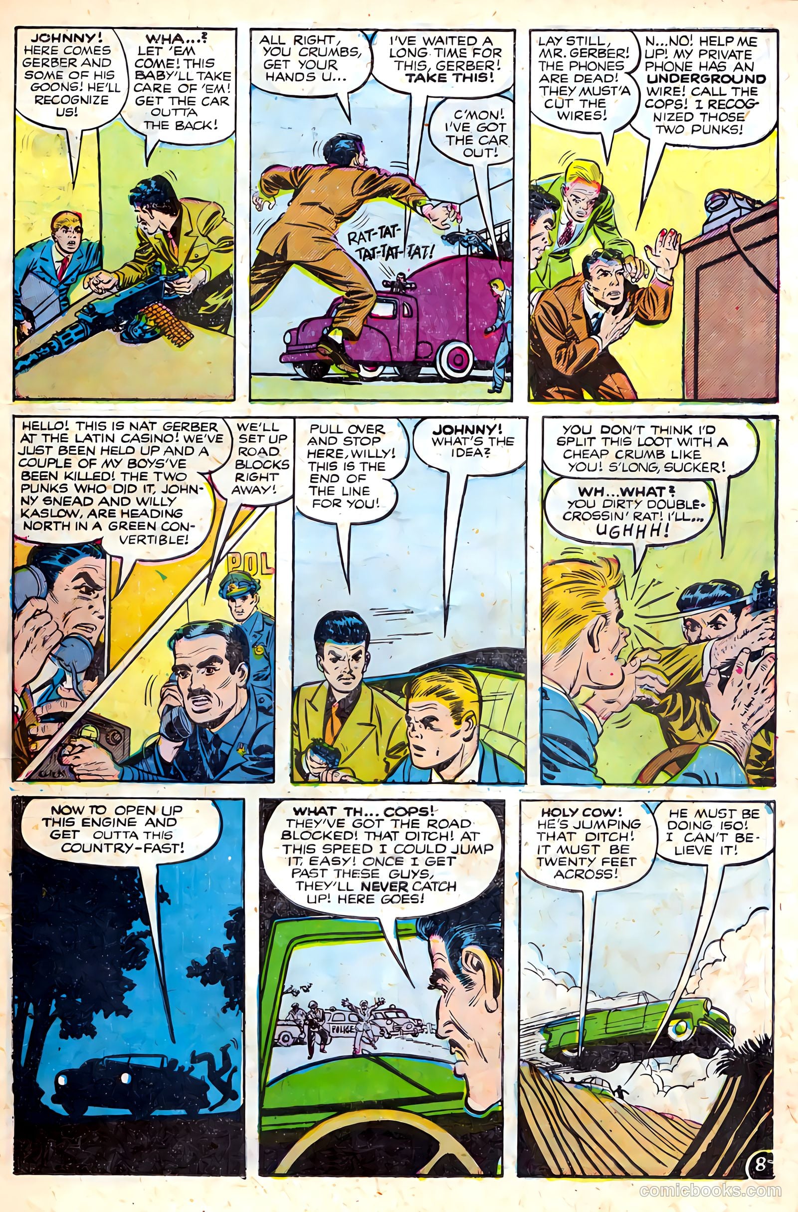 Crime Does Not Pay #130 (1953) — page 23 of 36
