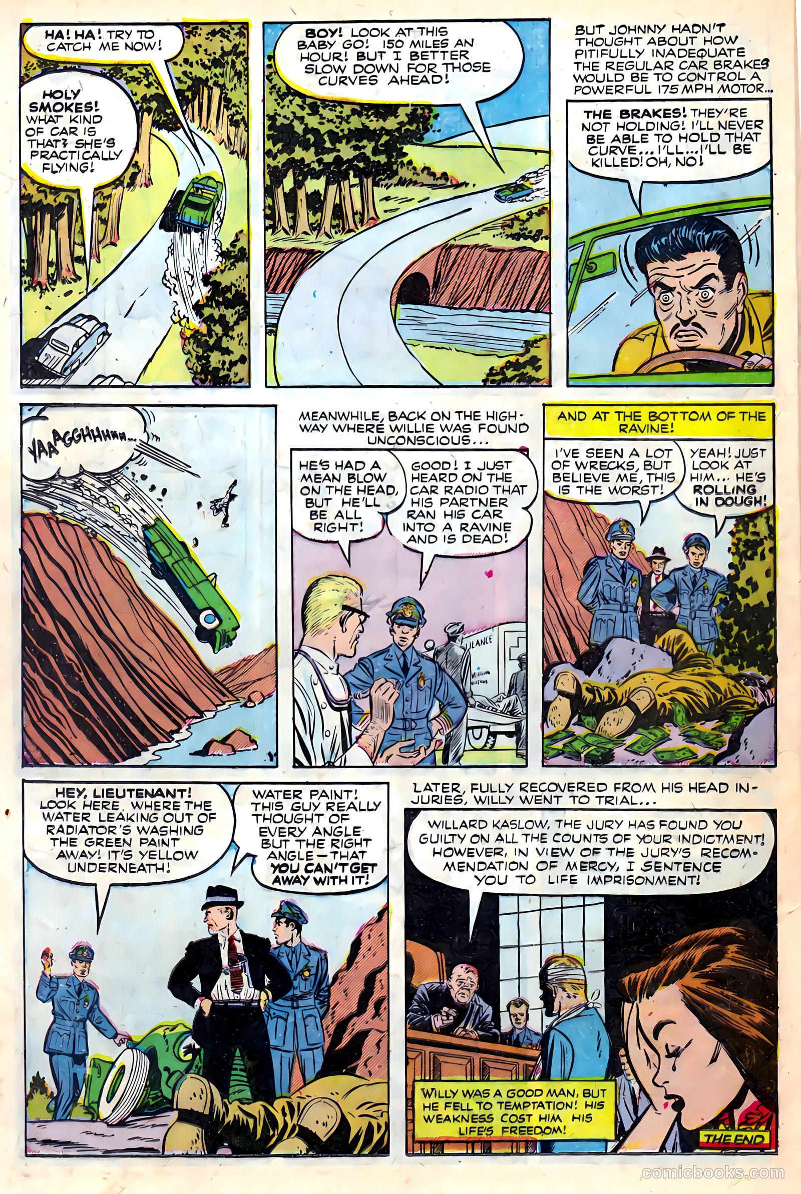 Crime Does Not Pay #130 (1953) — page 24 of 36
