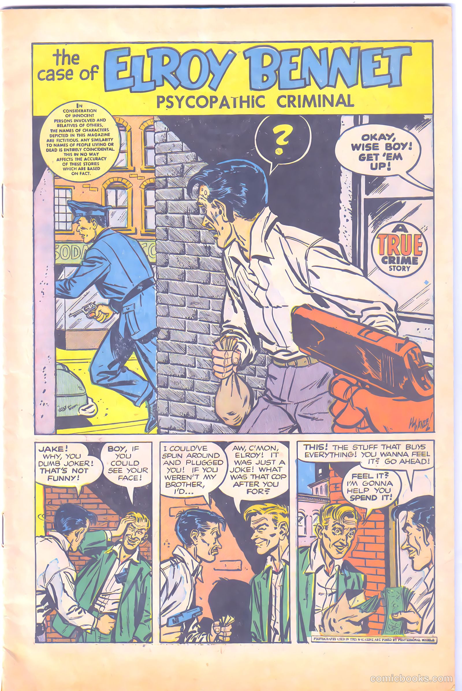 Crime Does Not Pay #131 (1954) — page 3 of 36