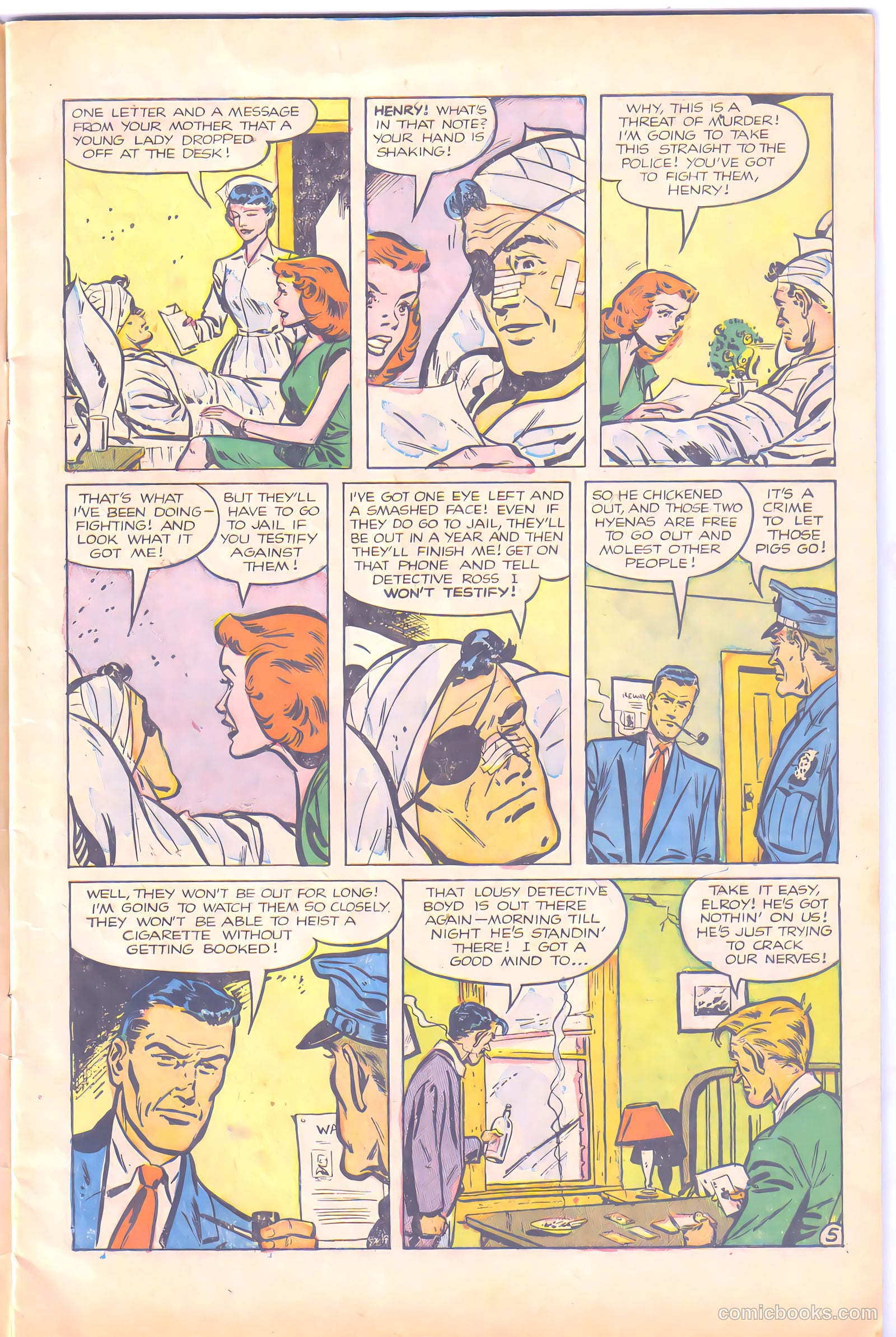 Crime Does Not Pay #131 (1954) — page 7 of 36