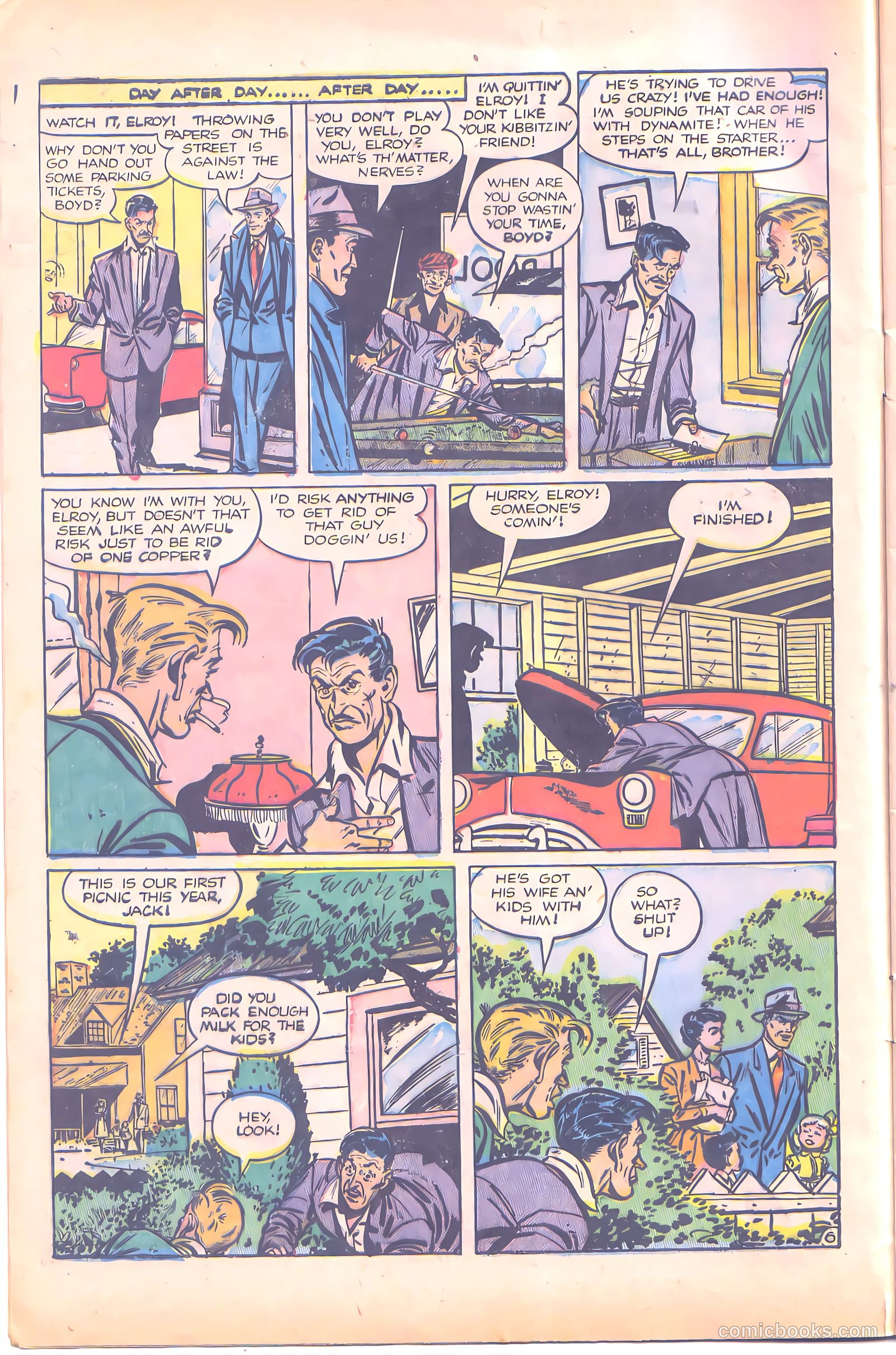 Crime Does Not Pay #131 (1954) — page 8 of 36