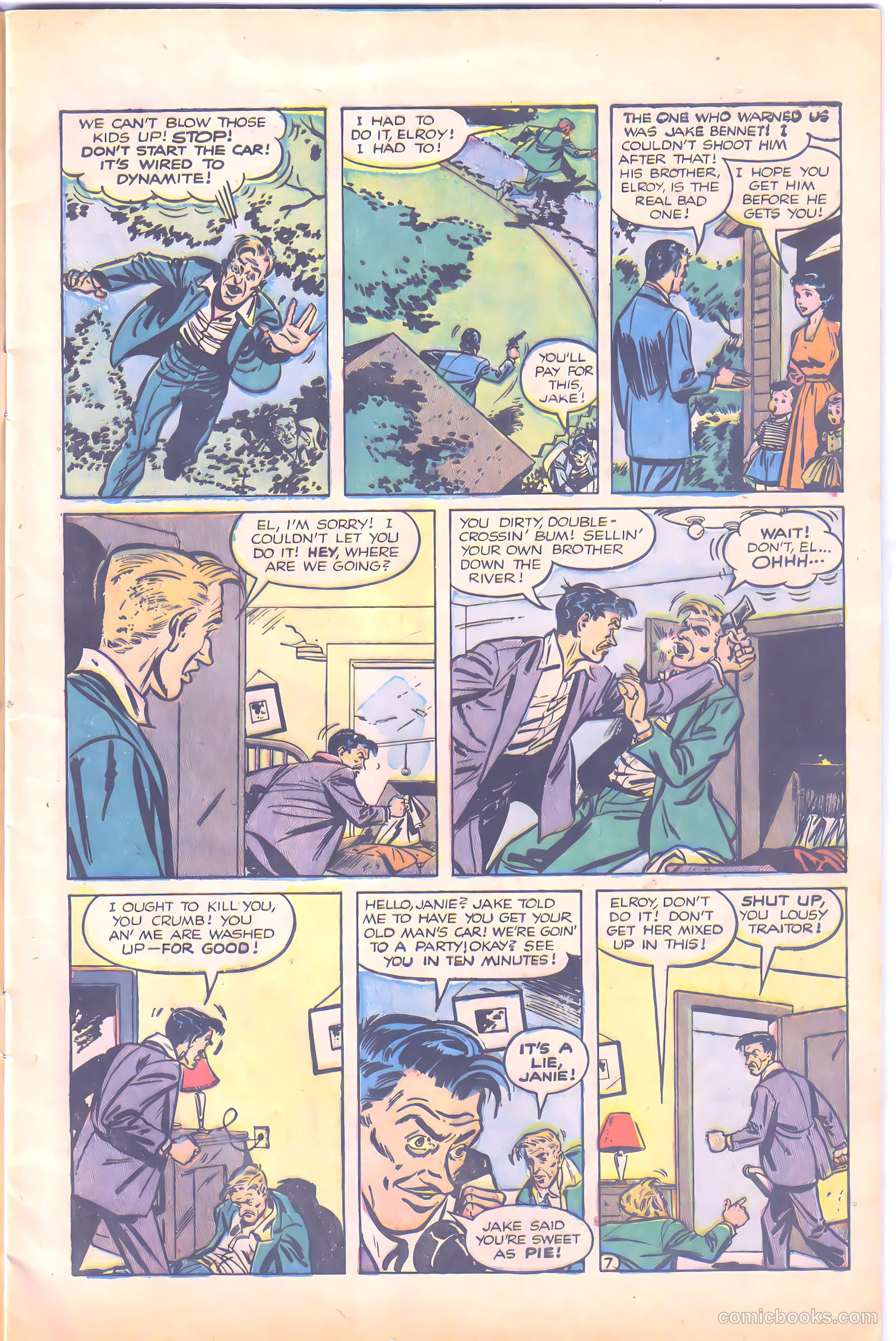 Crime Does Not Pay #131 (1954) — page 9 of 36