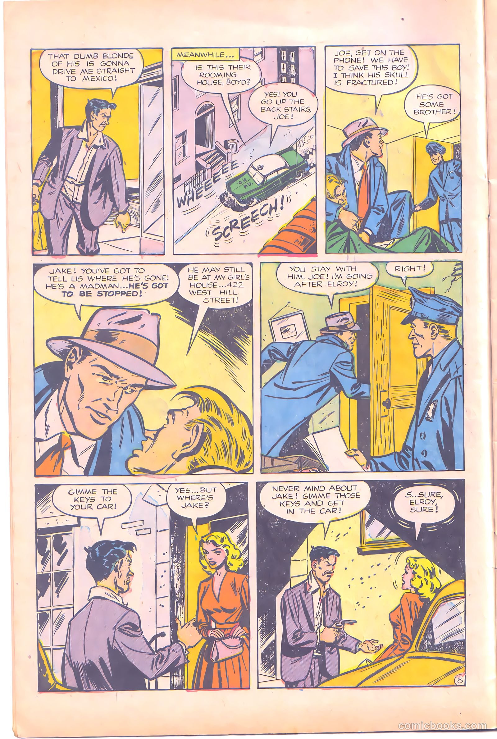 Crime Does Not Pay #131 (1954) — page 10 of 36