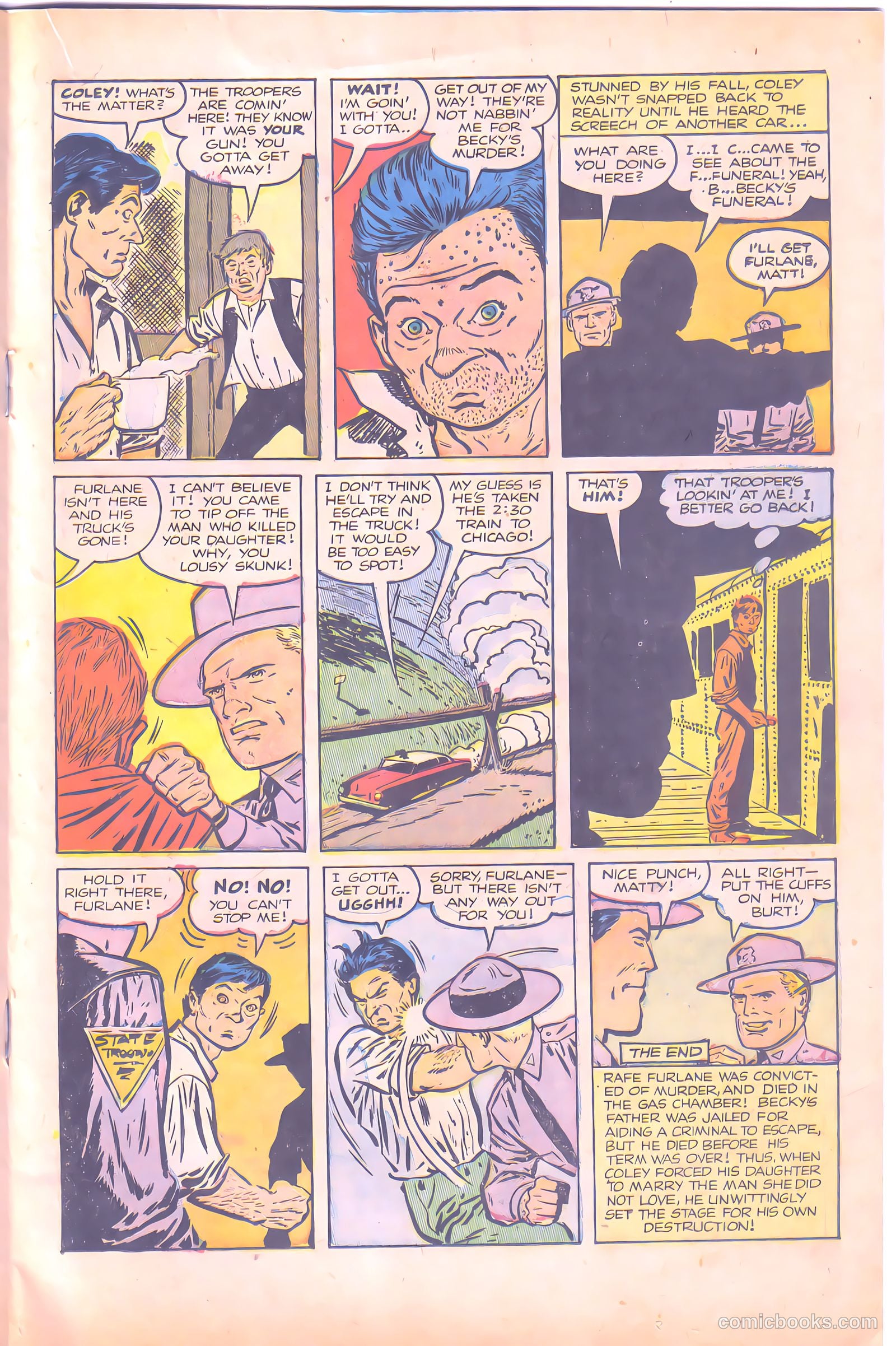 Crime Does Not Pay #131 (1954) — page 19 of 36
