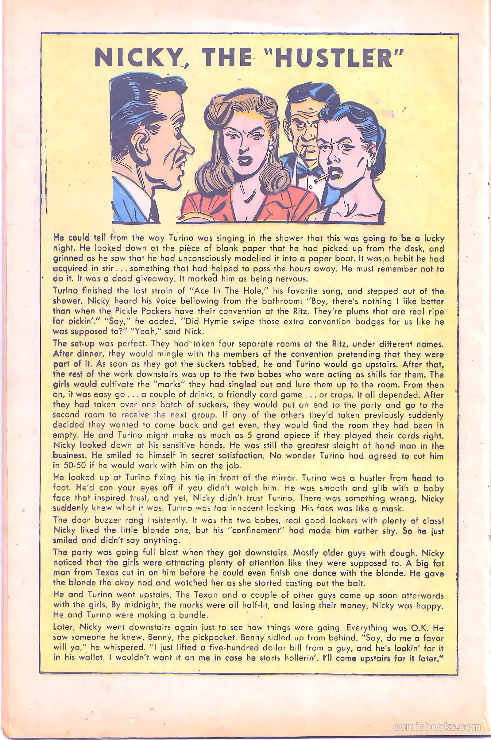 Crime Does Not Pay #131 (1954) — page 20 of 36