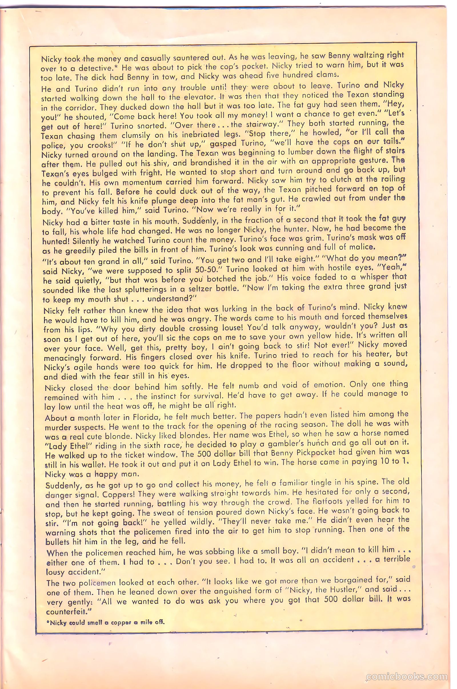 Crime Does Not Pay #131 (1954) — page 21 of 36