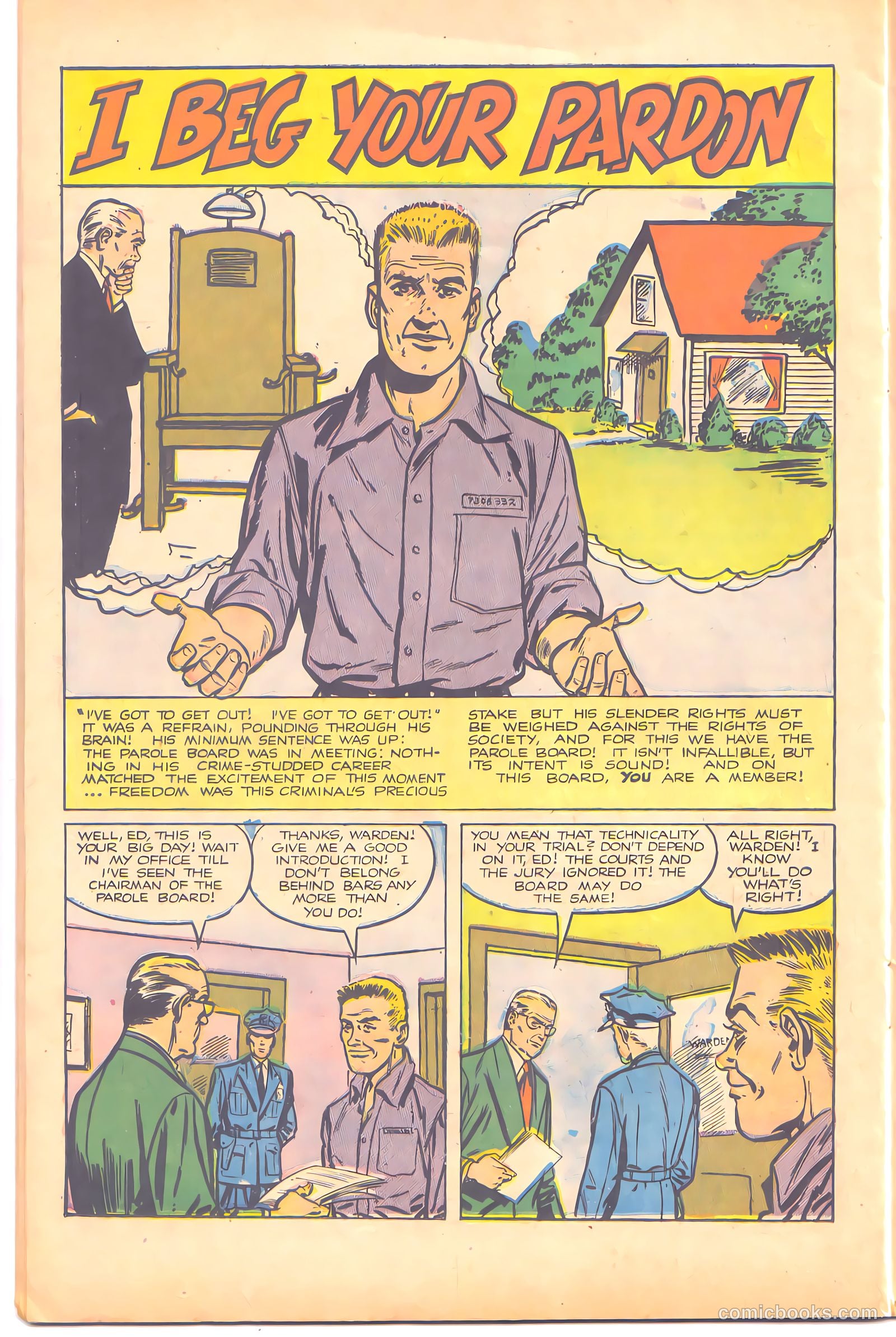 Crime Does Not Pay #131 (1954) — page 22 of 36