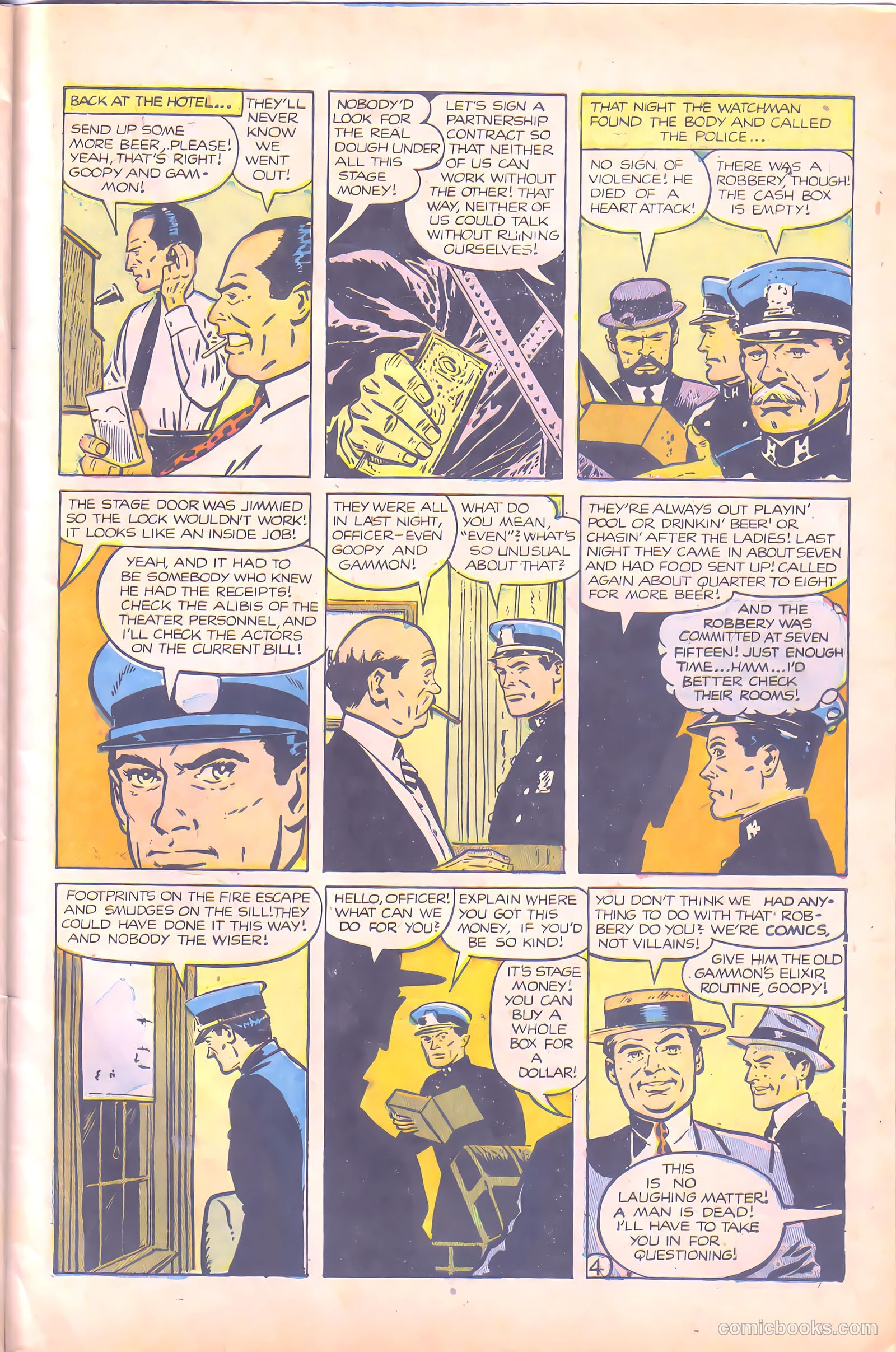 Crime Does Not Pay #131 (1954) — page 31 of 36