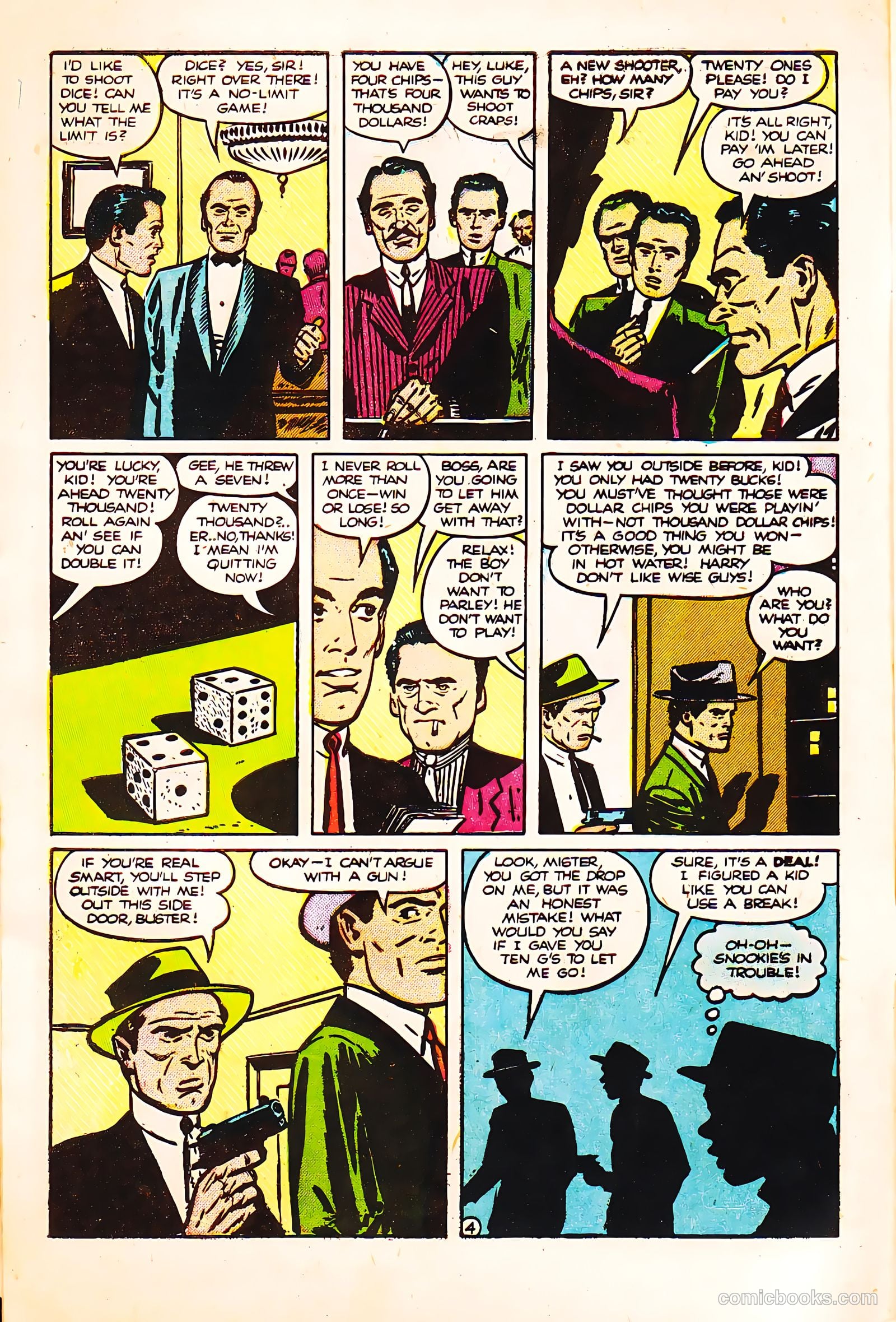Crime Does Not Pay #132 (1954) — page 6 of 36
