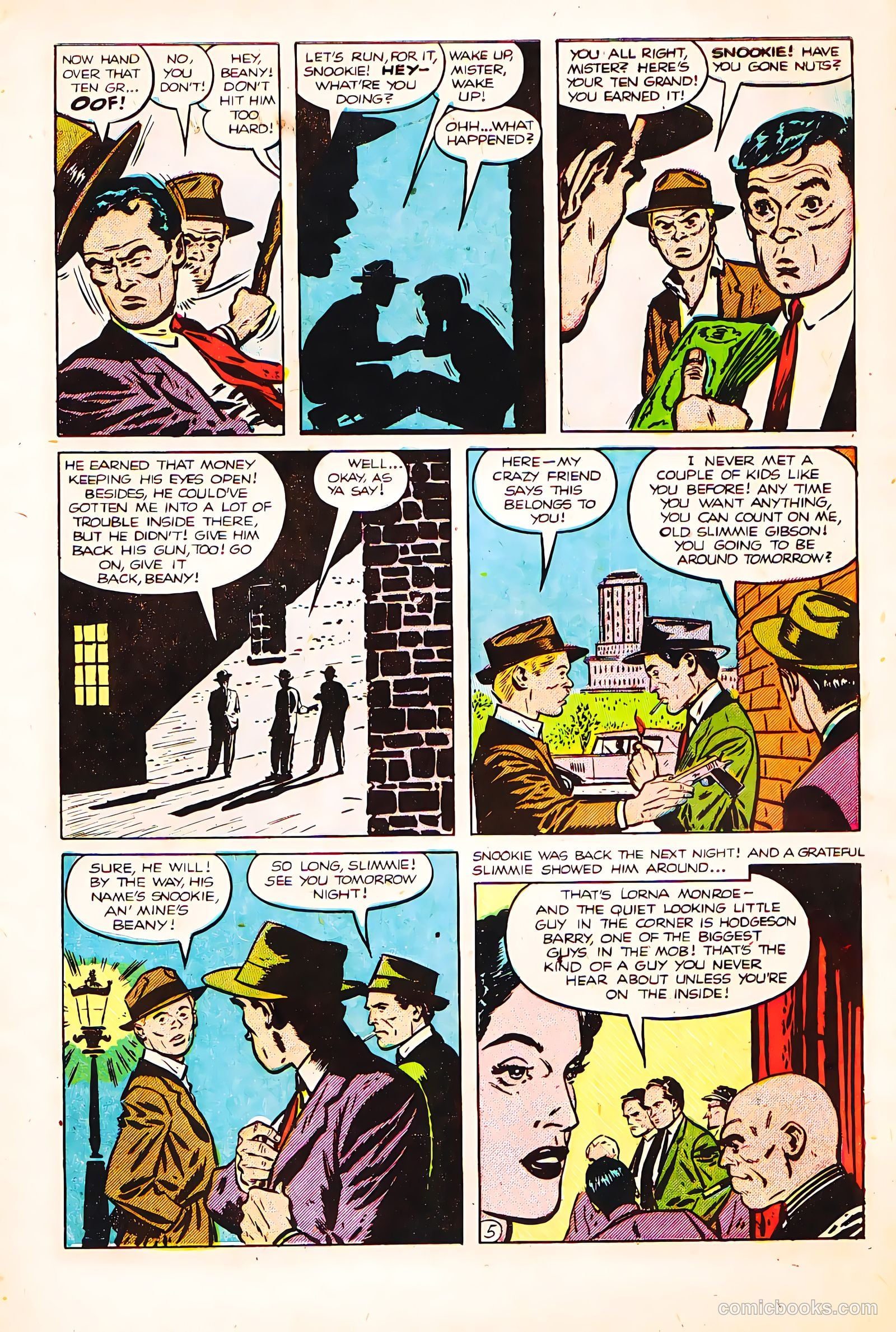 Crime Does Not Pay #132 (1954) — page 7 of 36