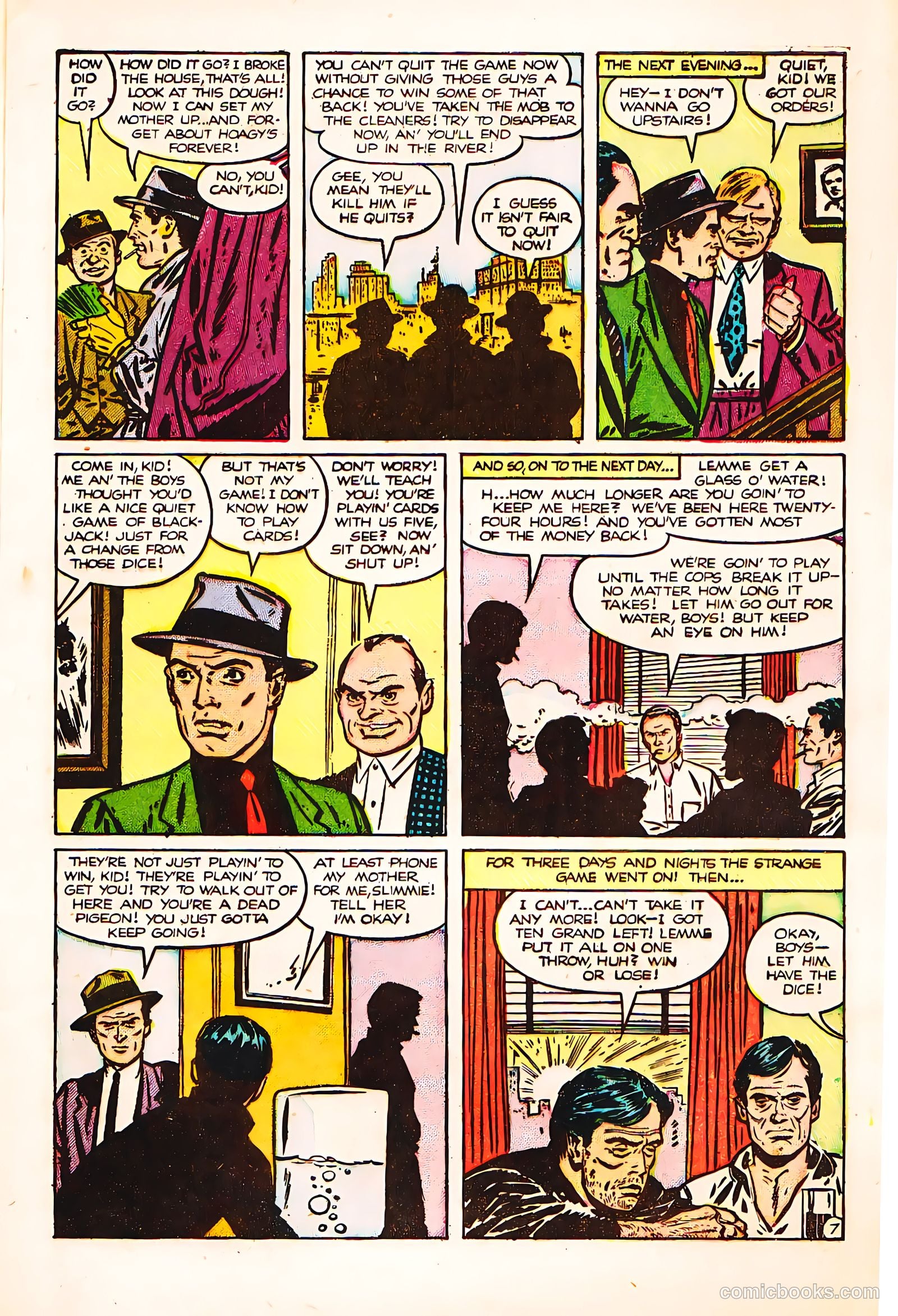 Crime Does Not Pay #132 (1954) — page 9 of 36
