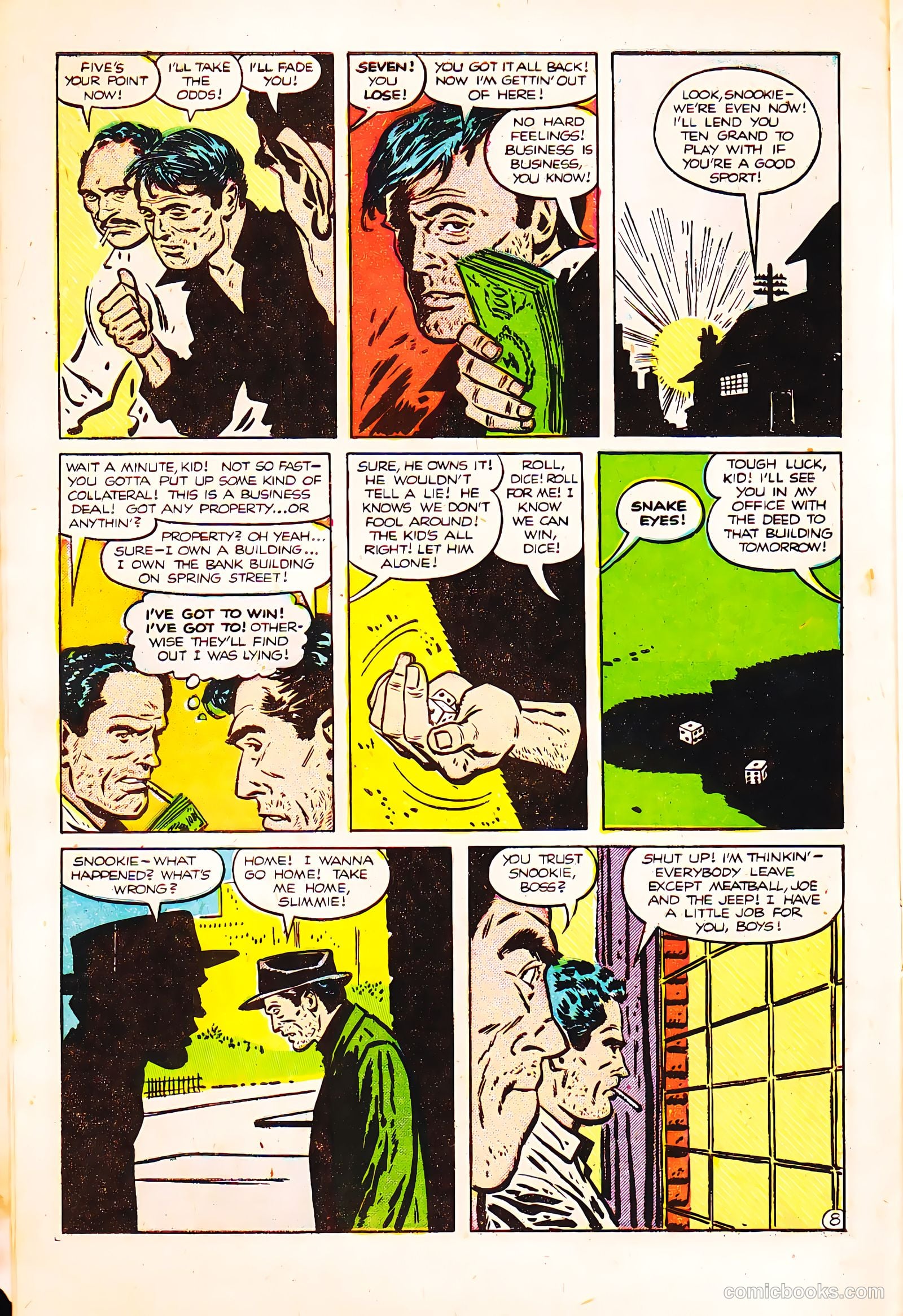 Crime Does Not Pay #132 (1954) — page 10 of 36