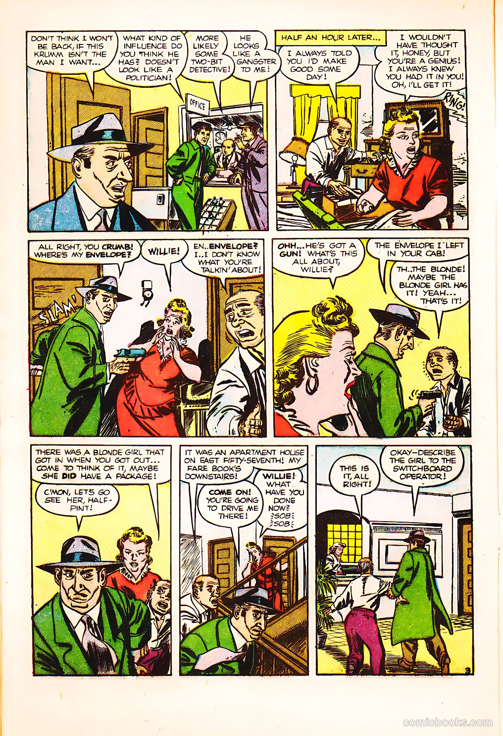 Crime Does Not Pay #132 (1954) — page 16 of 36