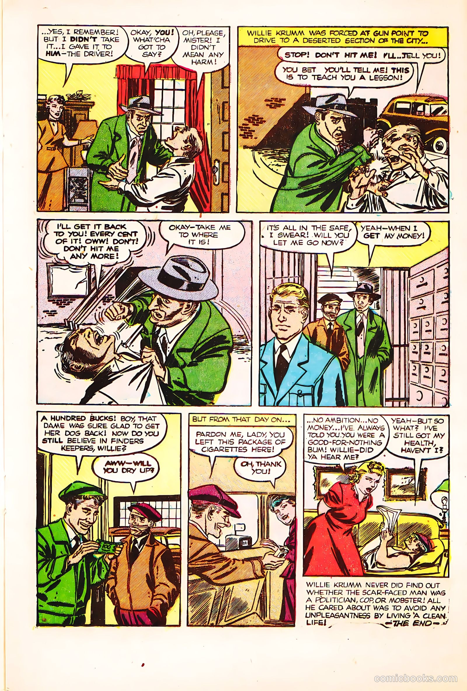 Crime Does Not Pay #132 (1954) — page 17 of 36