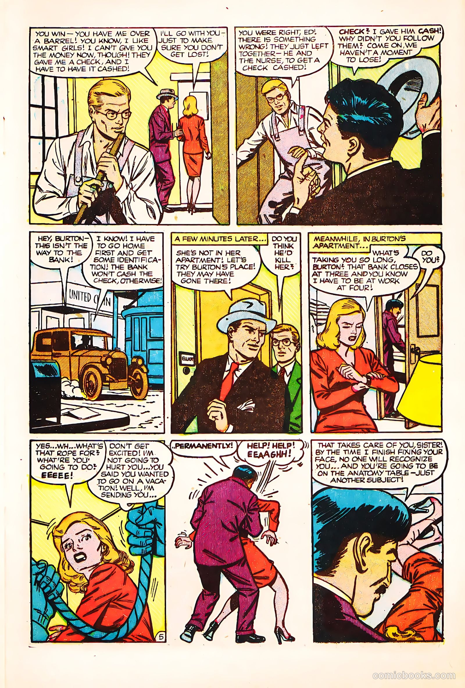 Crime Does Not Pay #132 (1954) — page 25 of 36