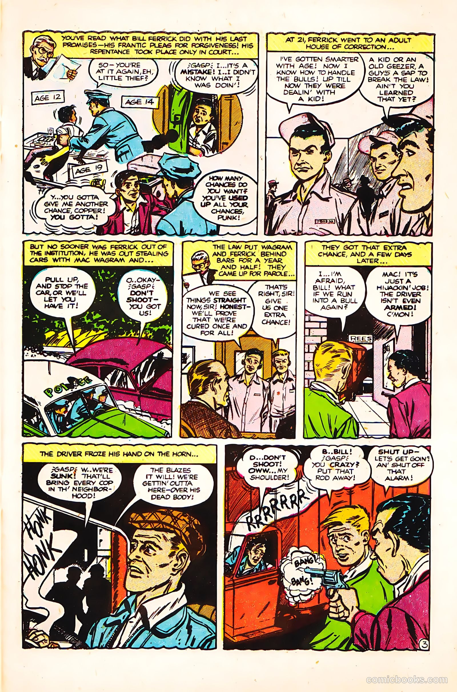 Crime Does Not Pay #132 (1954) — page 31 of 36