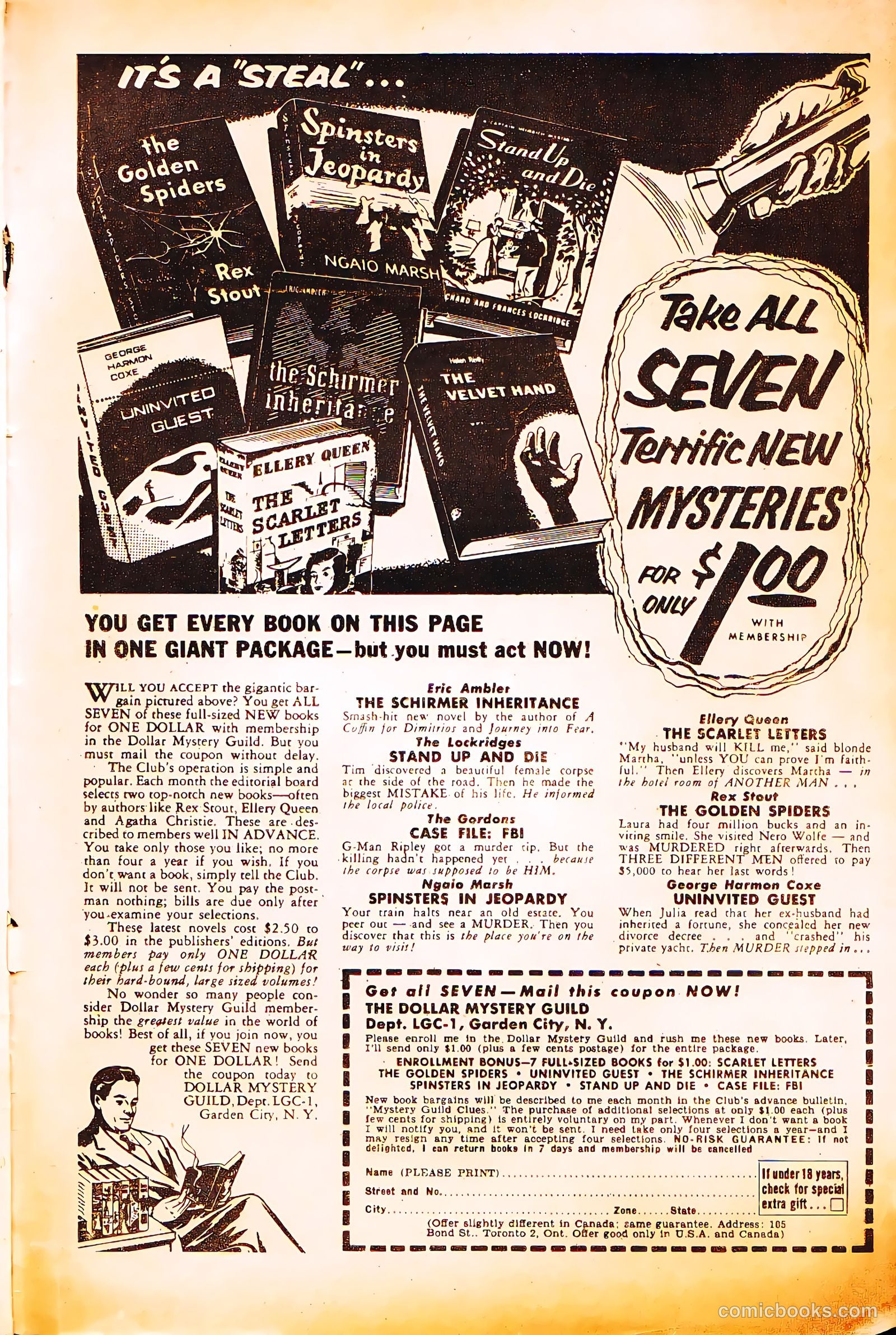 Crime Does Not Pay #132 (1954) — page 35 of 36