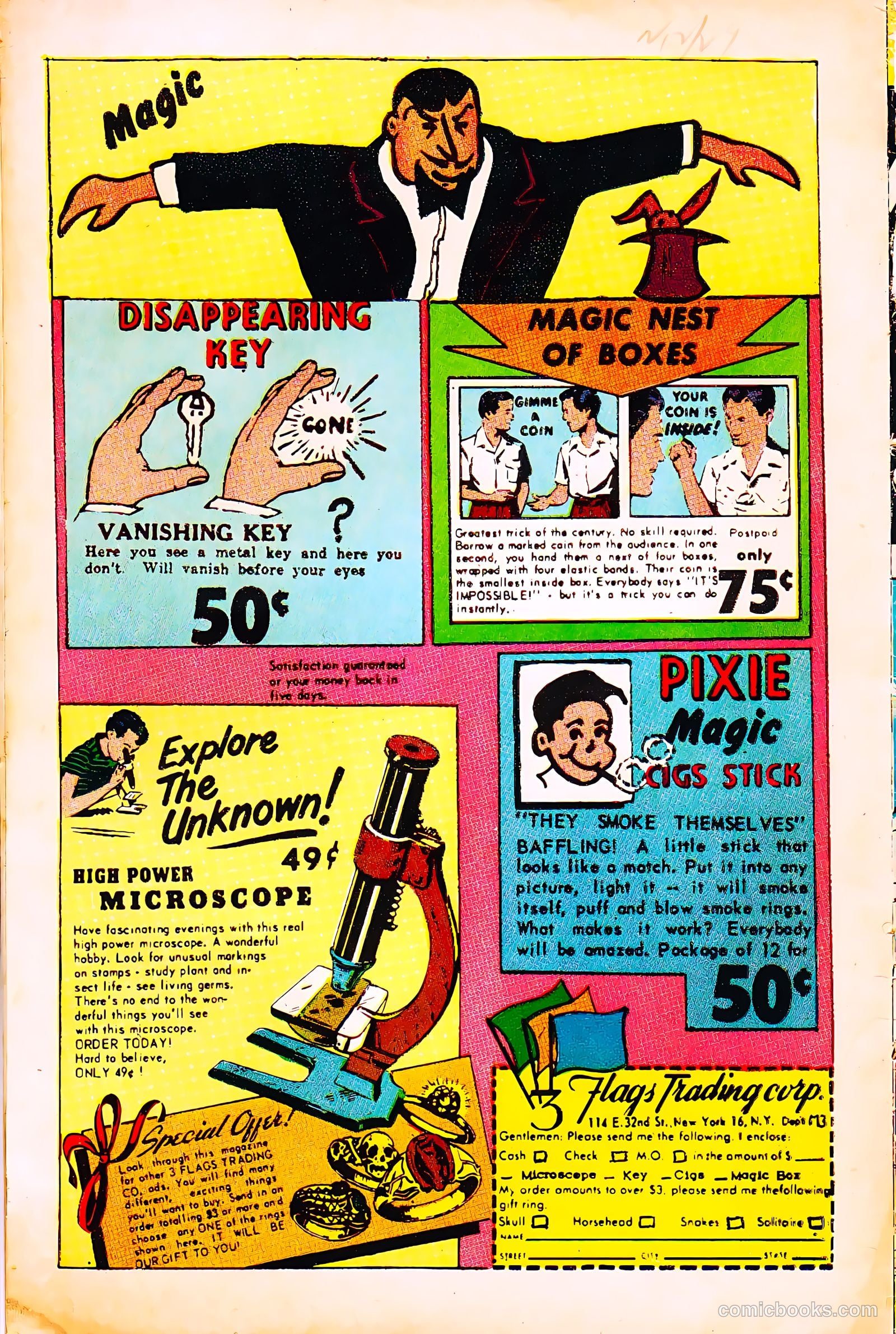 Crime Does Not Pay #132 (1954) — page 36 of 36