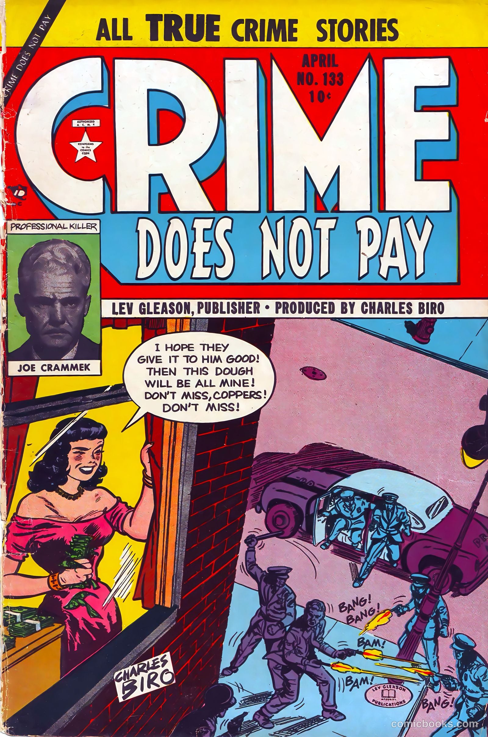 Crime Does Not Pay #133