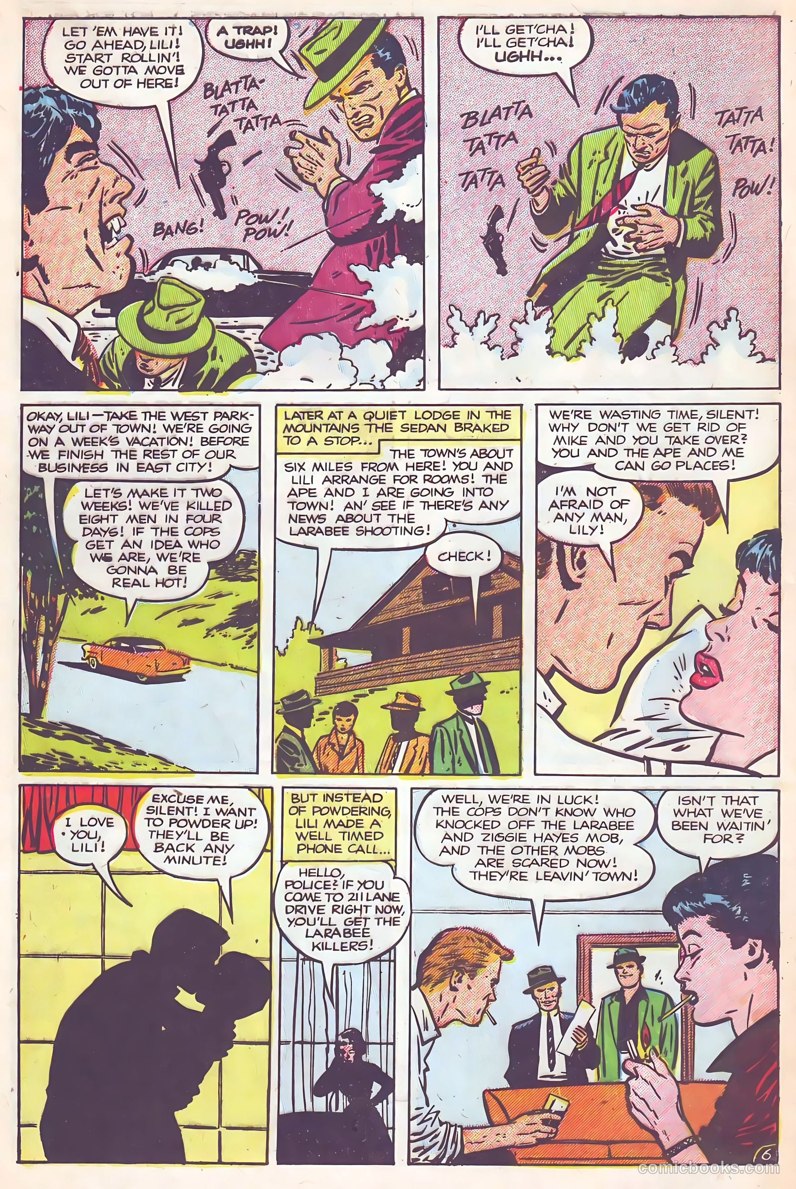 Crime Does Not Pay #133 (1954) — page 8 of 36