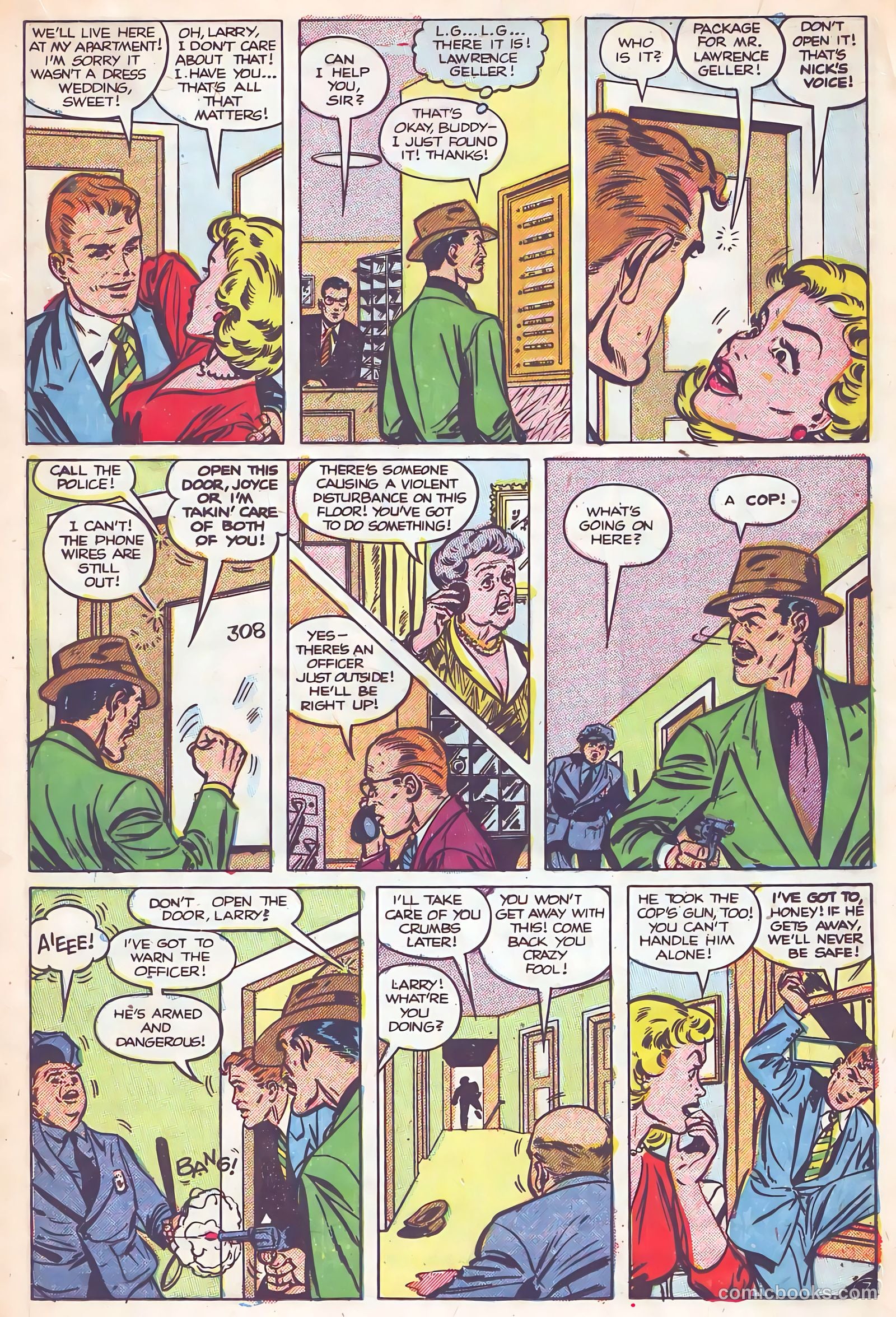 Crime Does Not Pay #133 (1954) — page 17 of 36