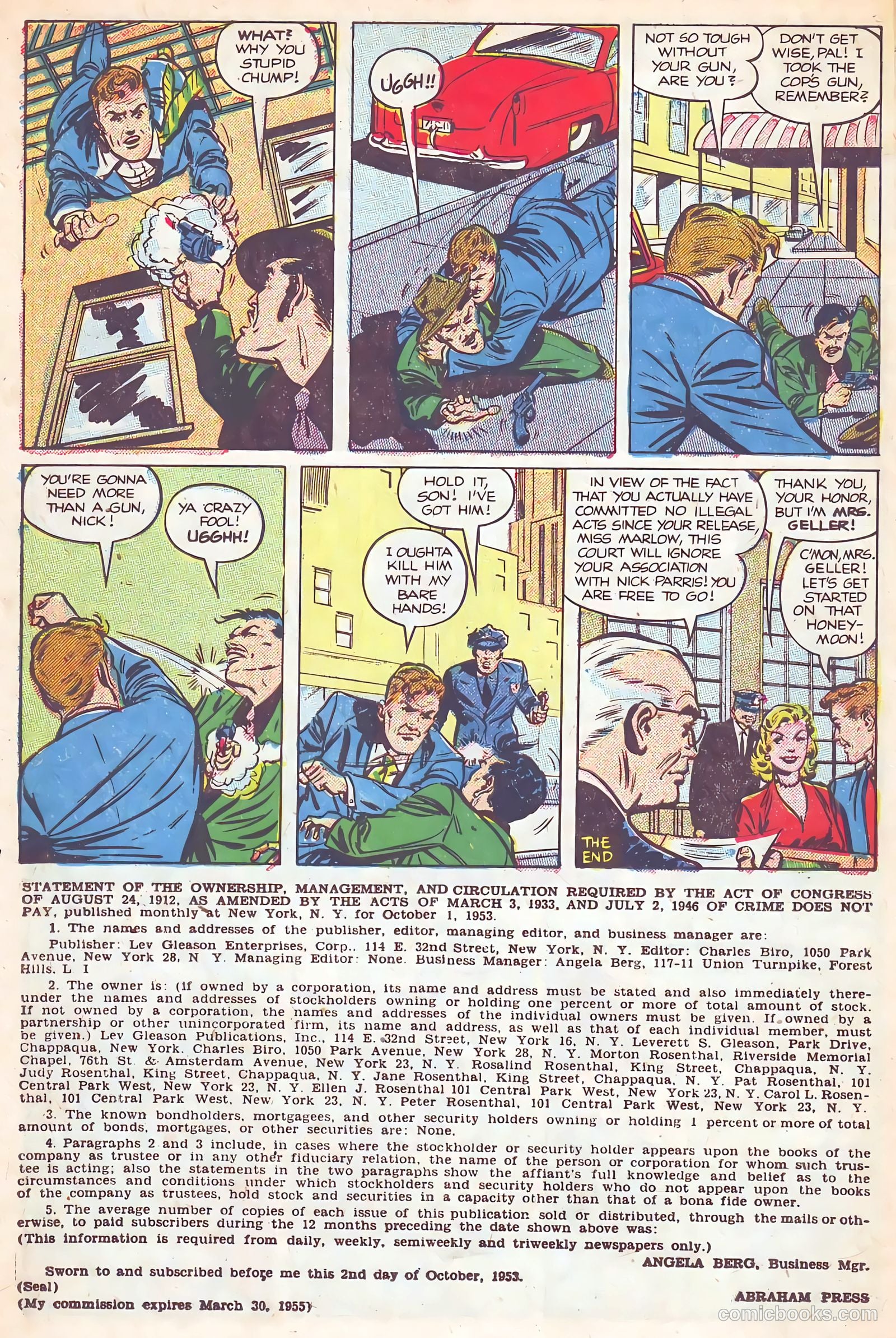 Crime Does Not Pay #133 (1954) — page 18 of 36