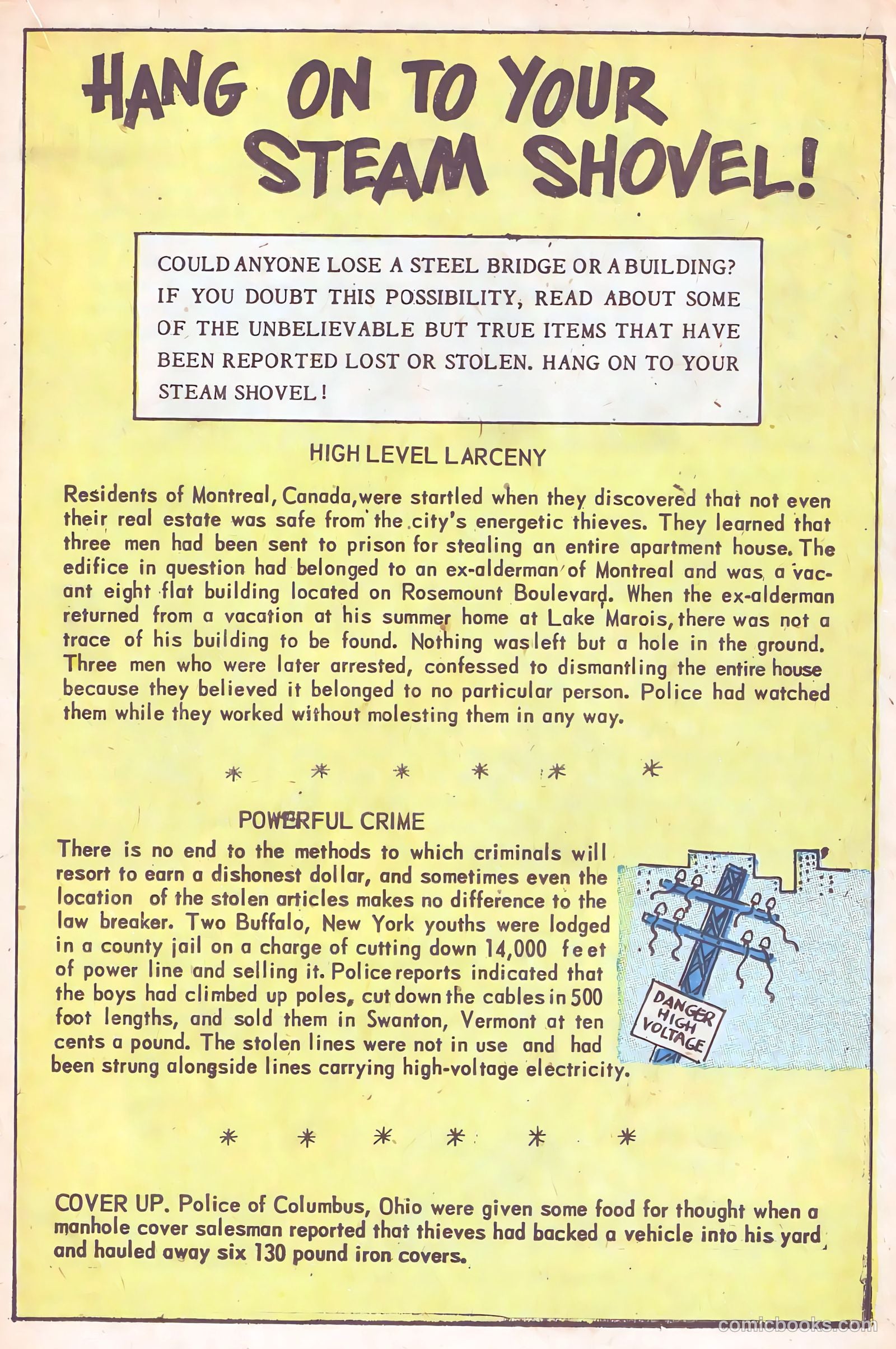 Crime Does Not Pay #133 (1954) — page 19 of 36