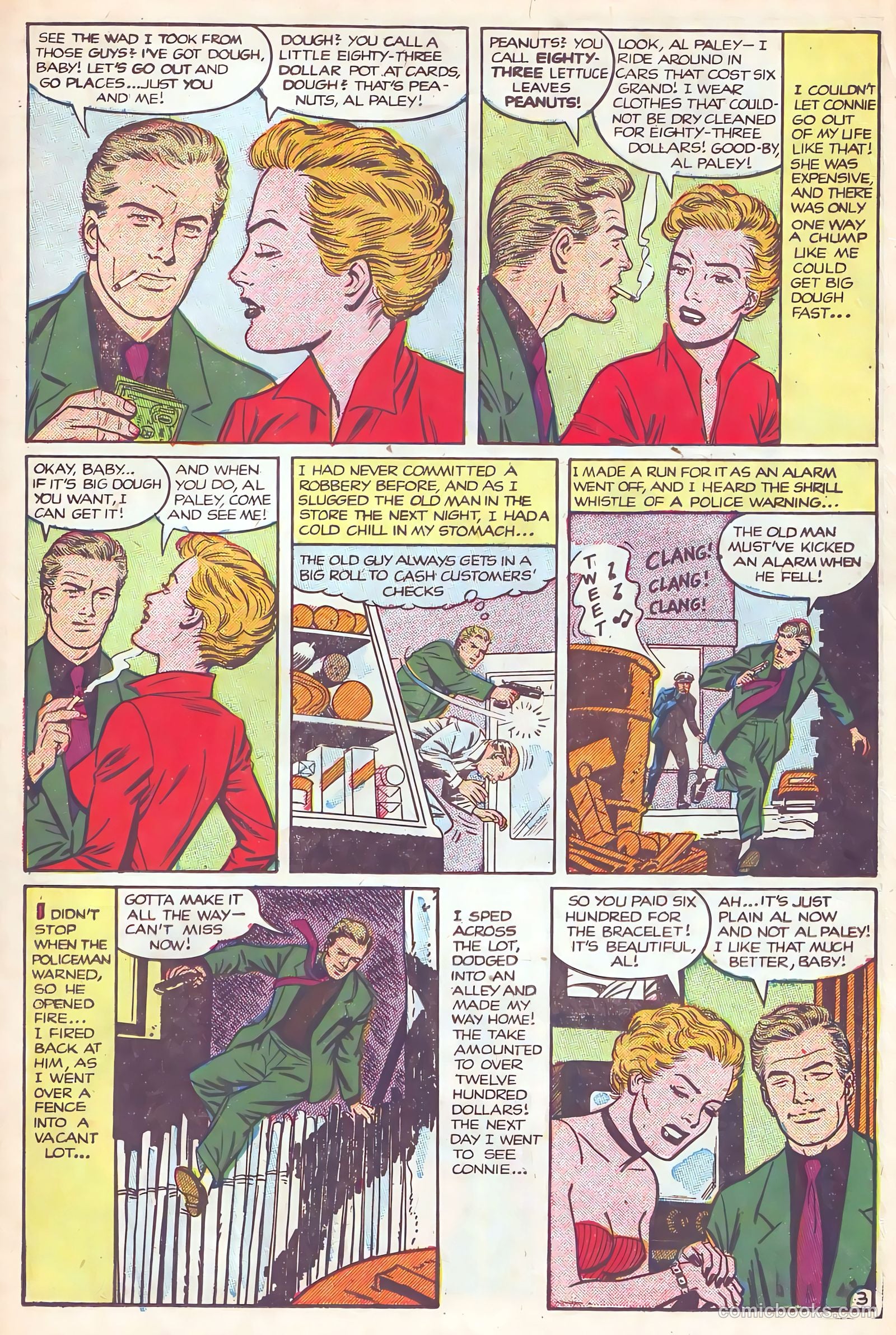 Crime Does Not Pay #133 (1954) — page 23 of 36