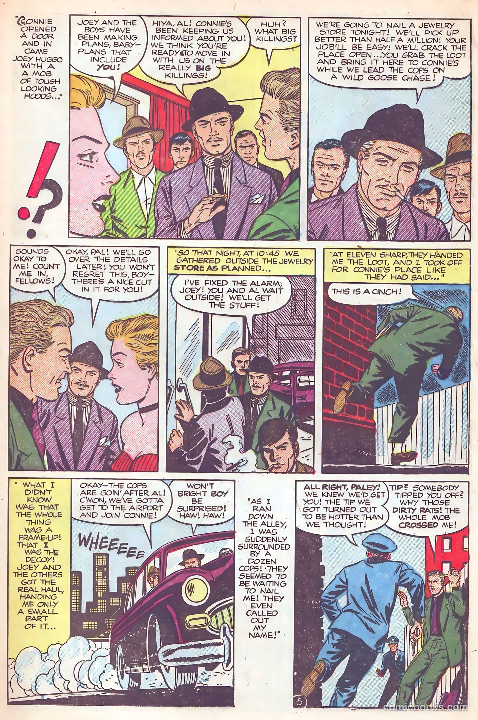 Crime Does Not Pay #133 (1954) — page 25 of 36