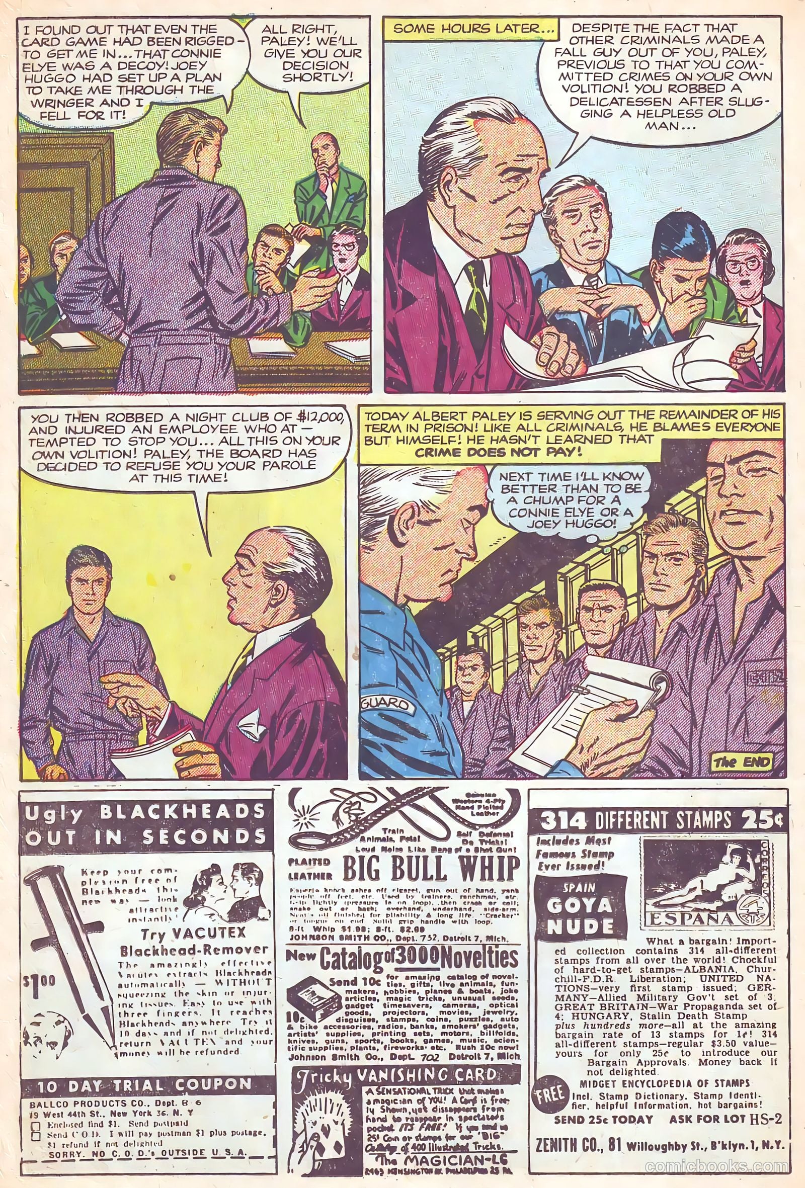Crime Does Not Pay #133 (1954) — page 26 of 36