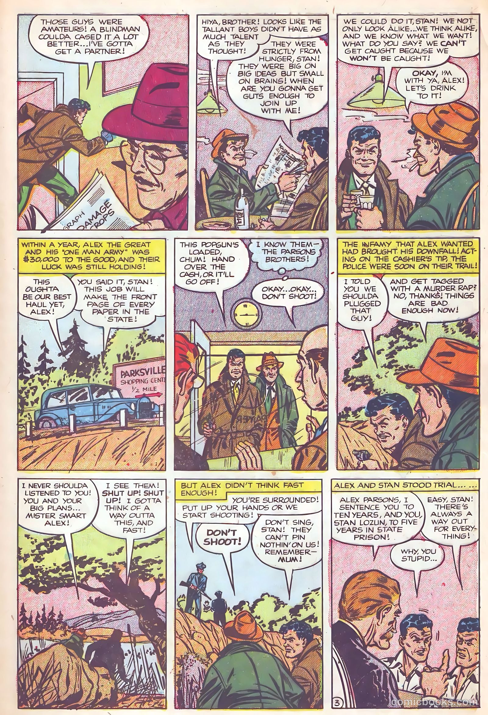 Crime Does Not Pay #133 (1954) — page 29 of 36