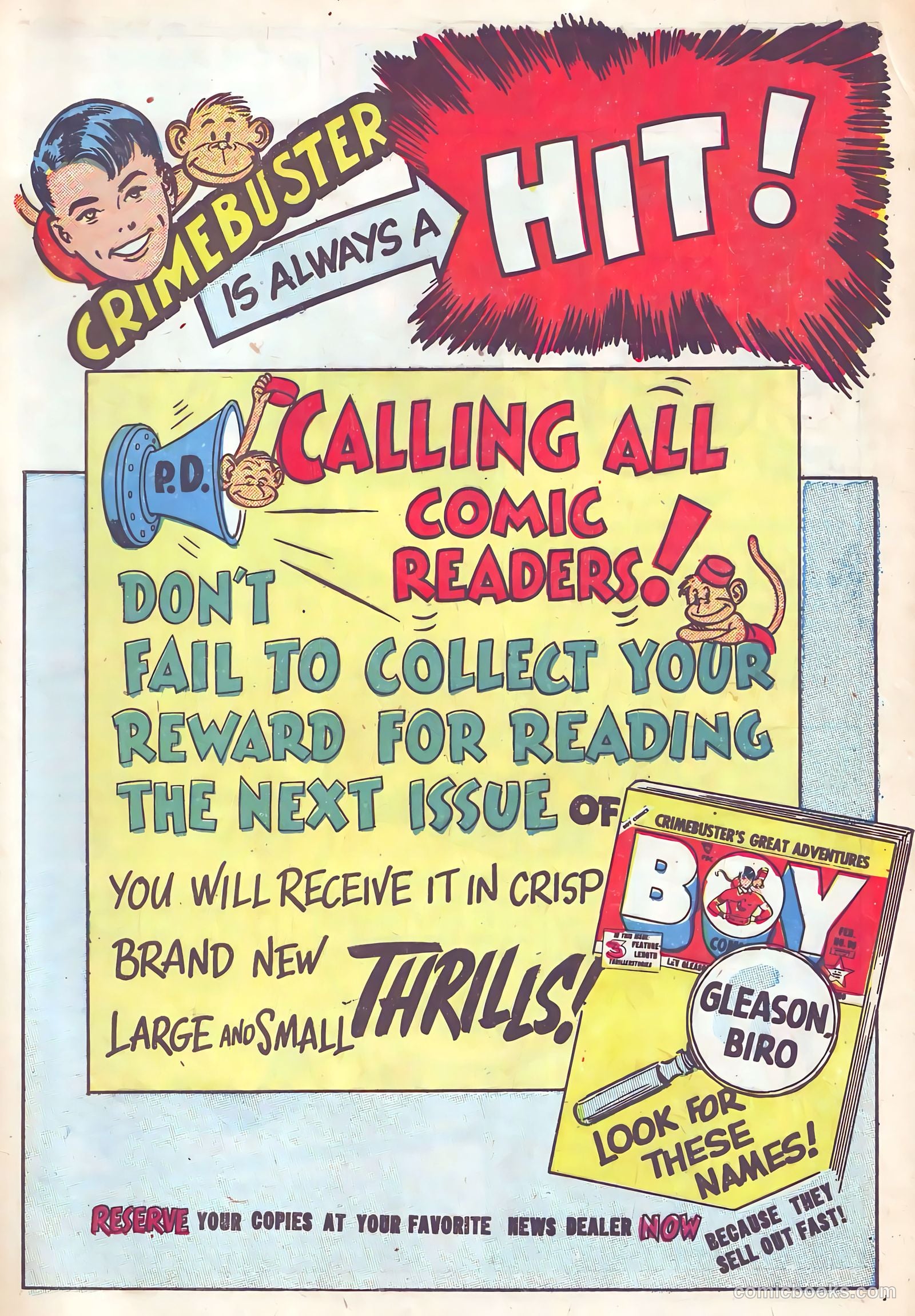 Crime Does Not Pay #133 (1954) — page 33 of 36